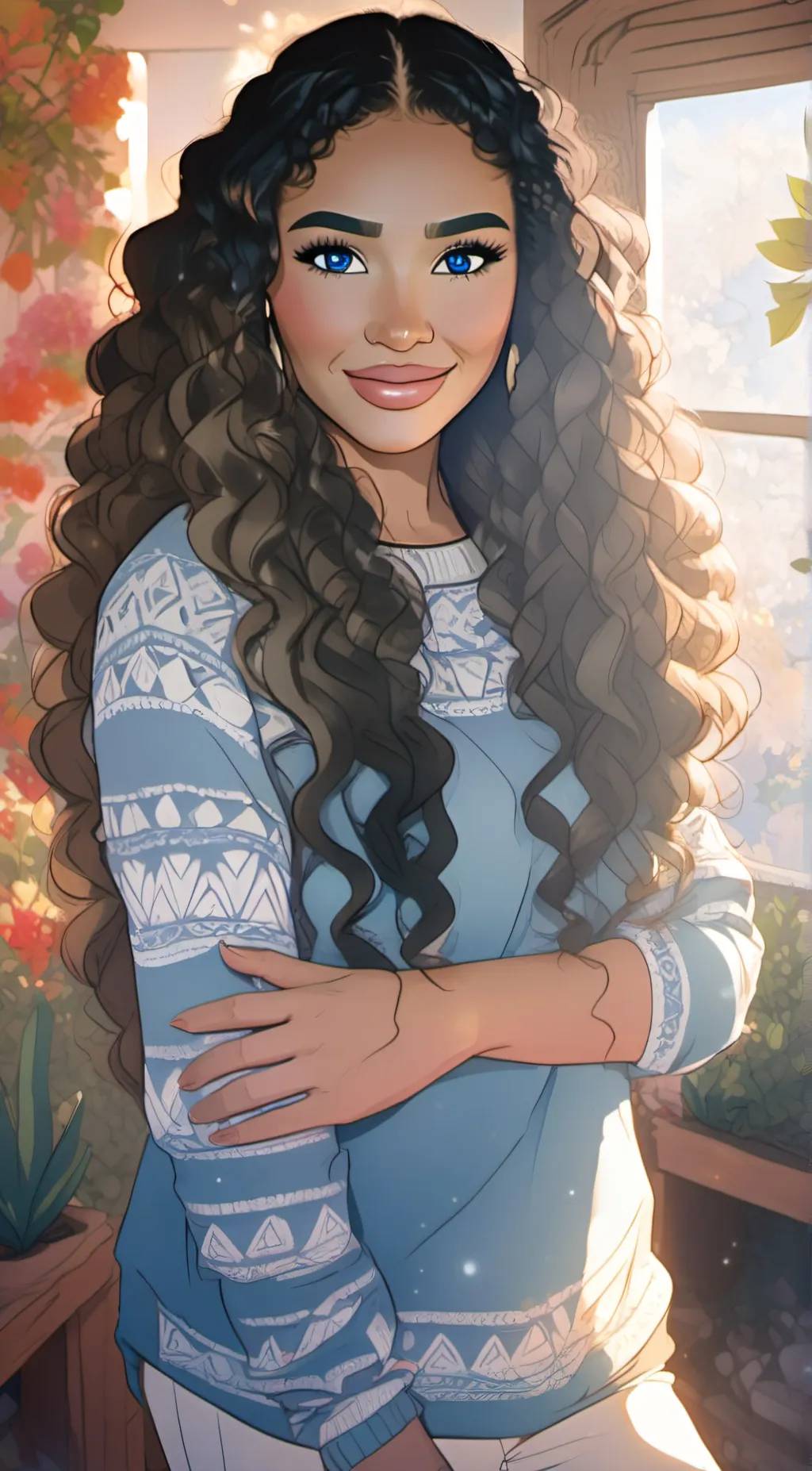 ai character: Lana background