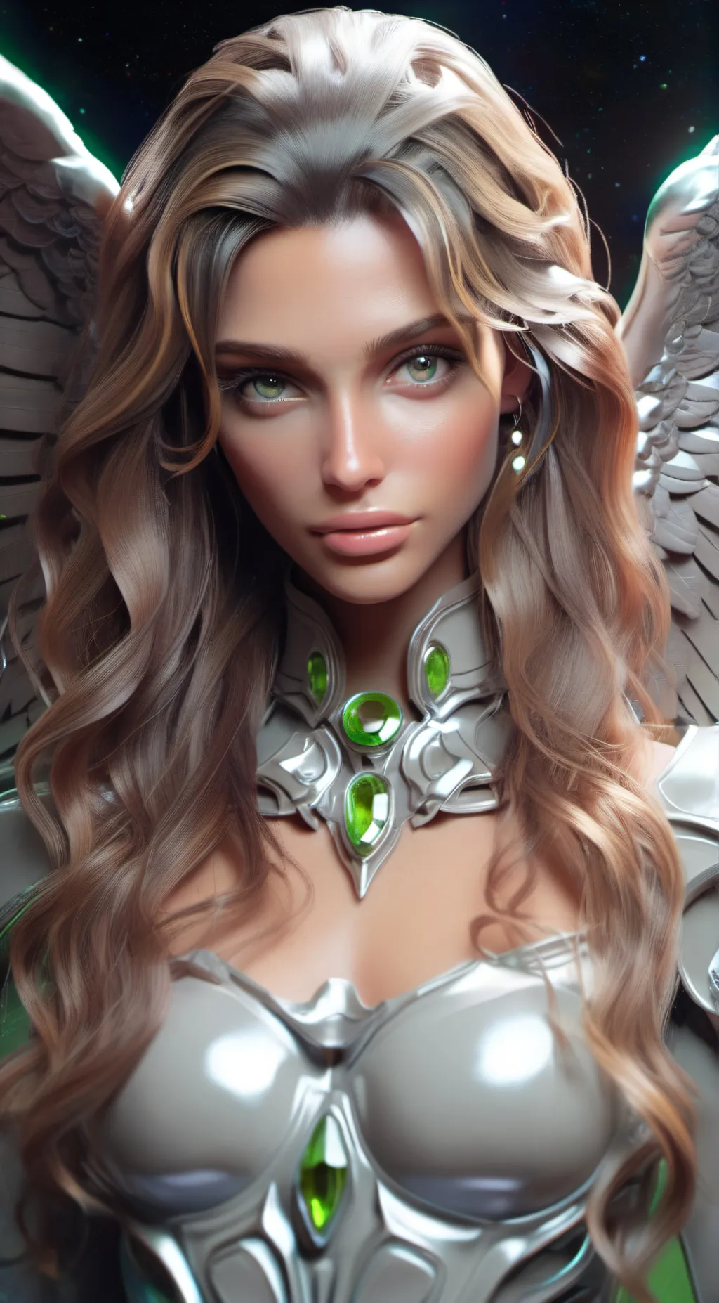 ai character: Airfina  background