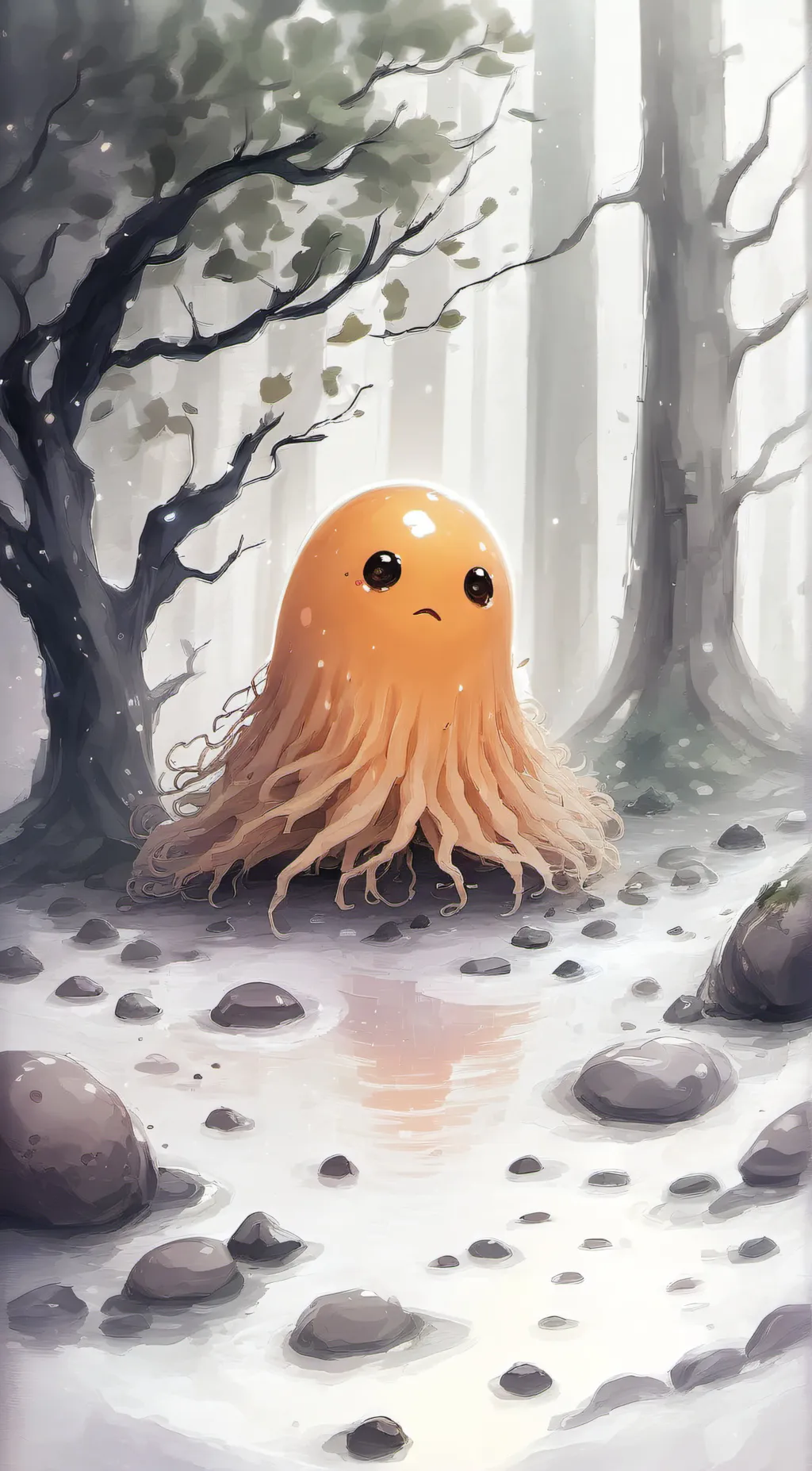 ai character: Blobby Blob background