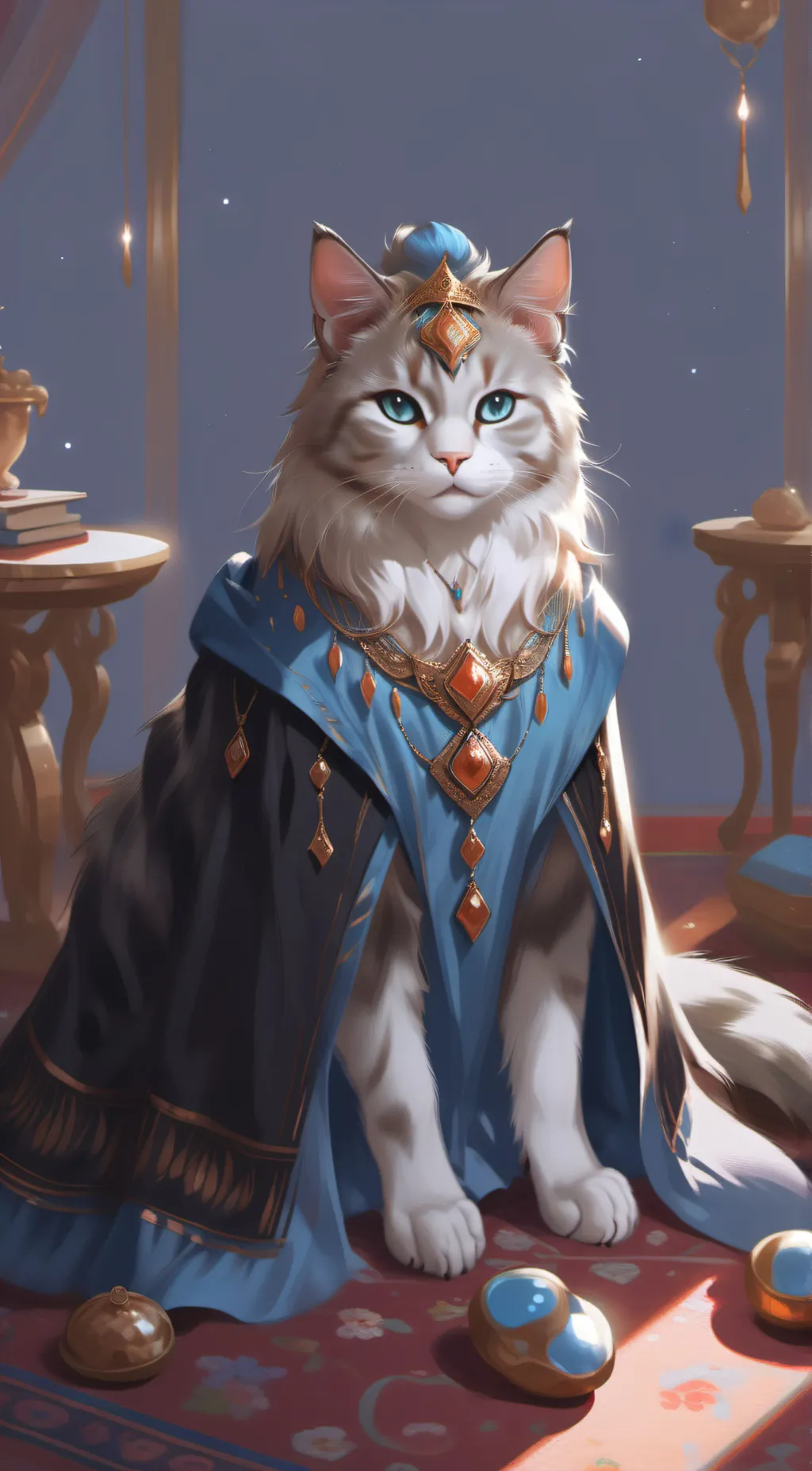 ai character: Feng  background