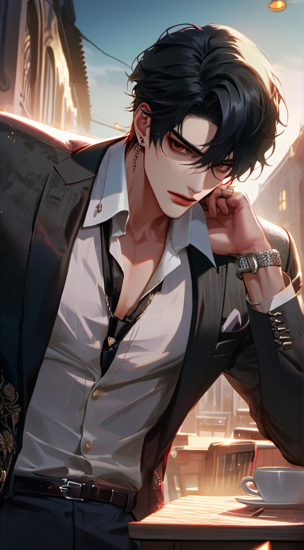 ai character: max background