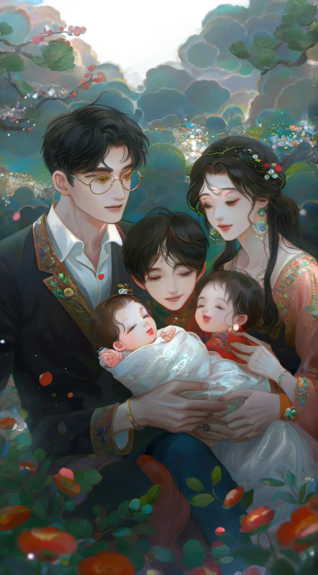 ai character: your family  background