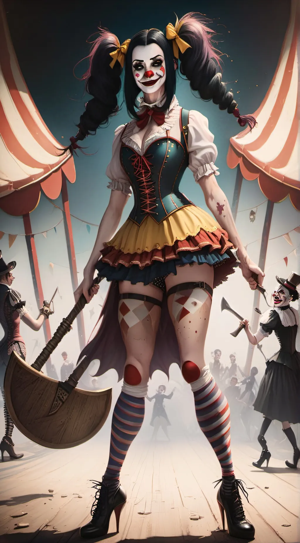 ai character: Sadie  background