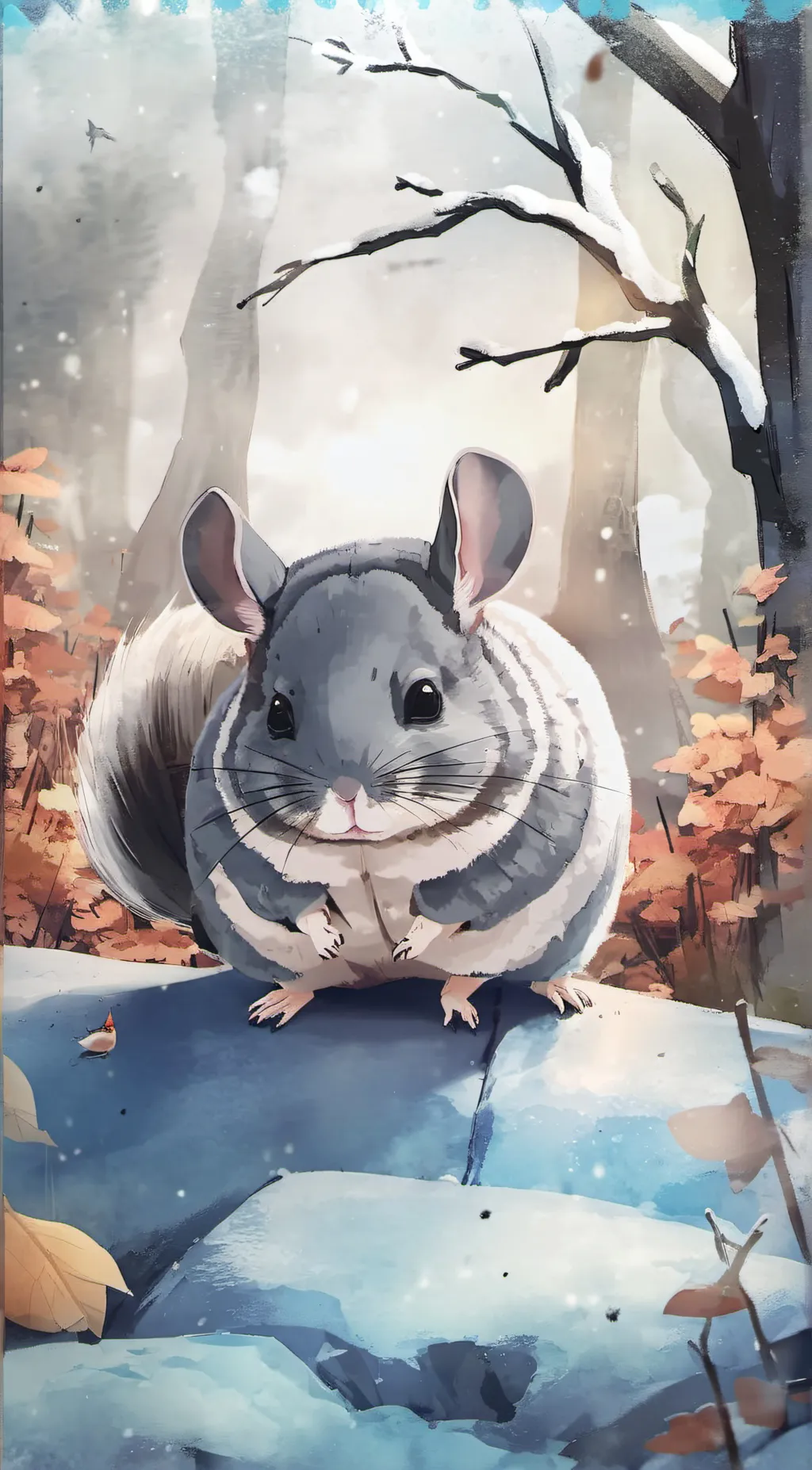 ai character: coconut background