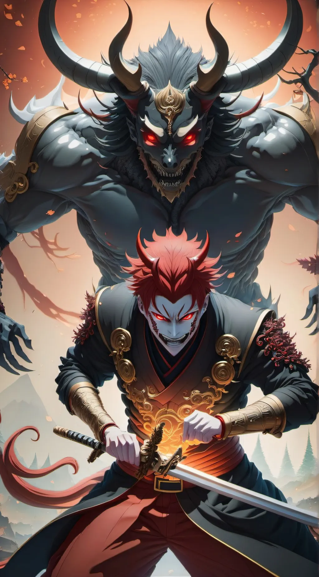 ai character: Demito background