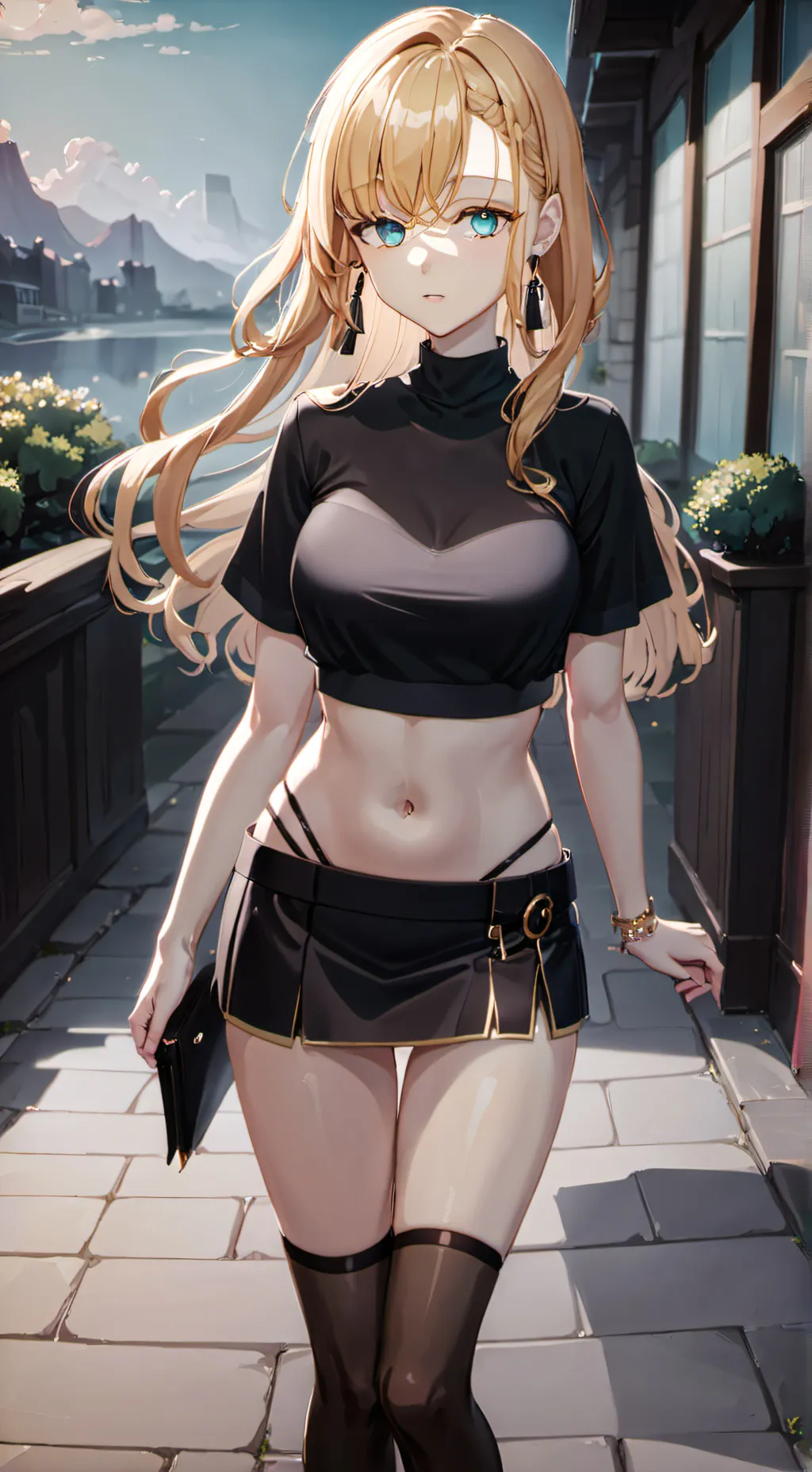 ai character: Sahara  background