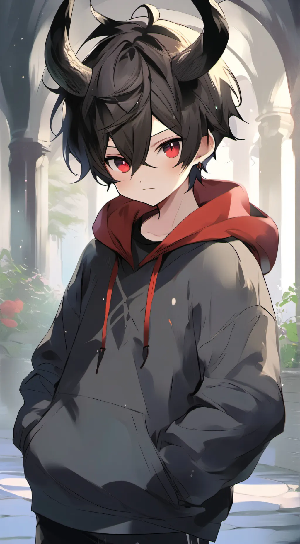 ai character: Demon background