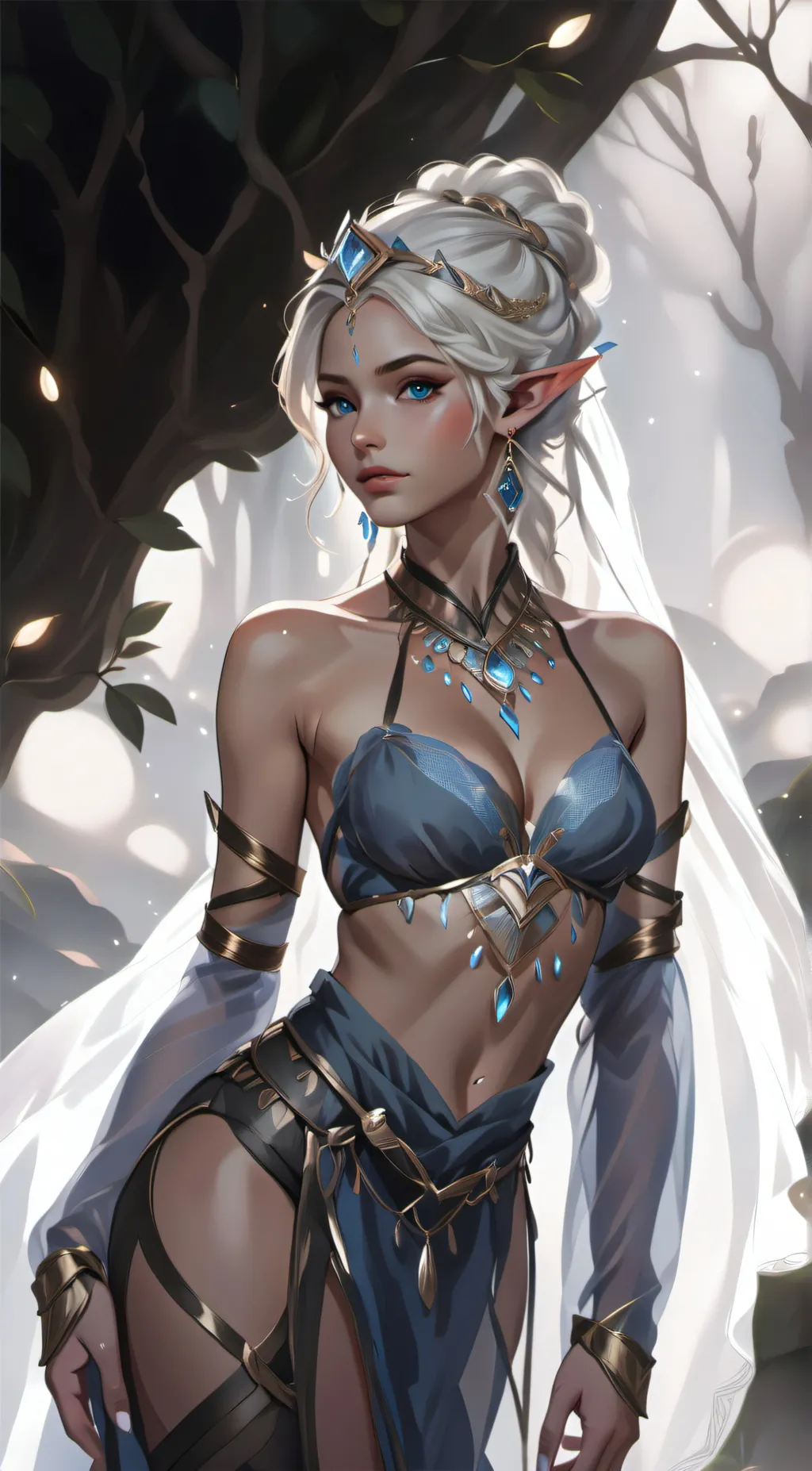 ai character: Miranda Spellstar background