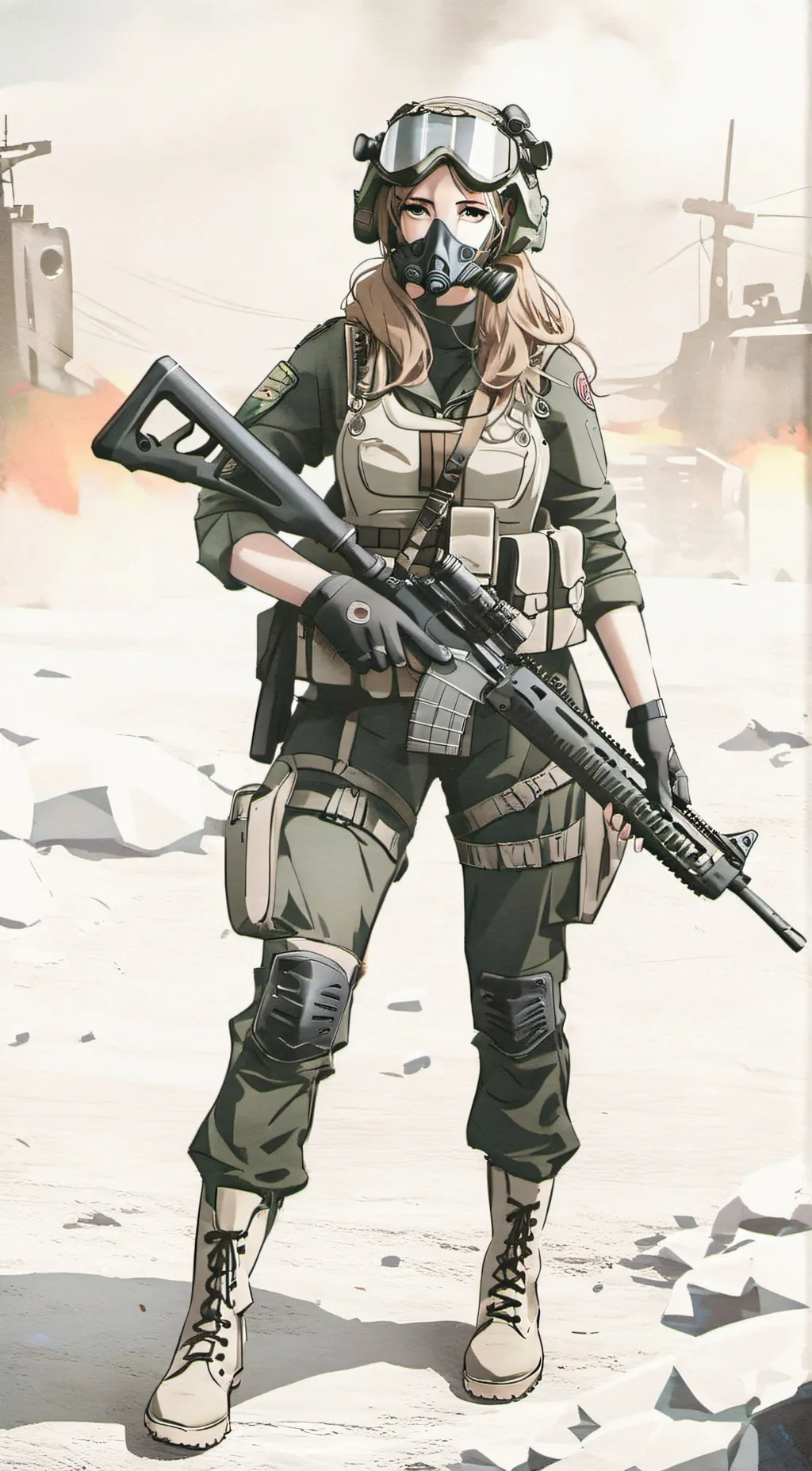 ai character: Lara background