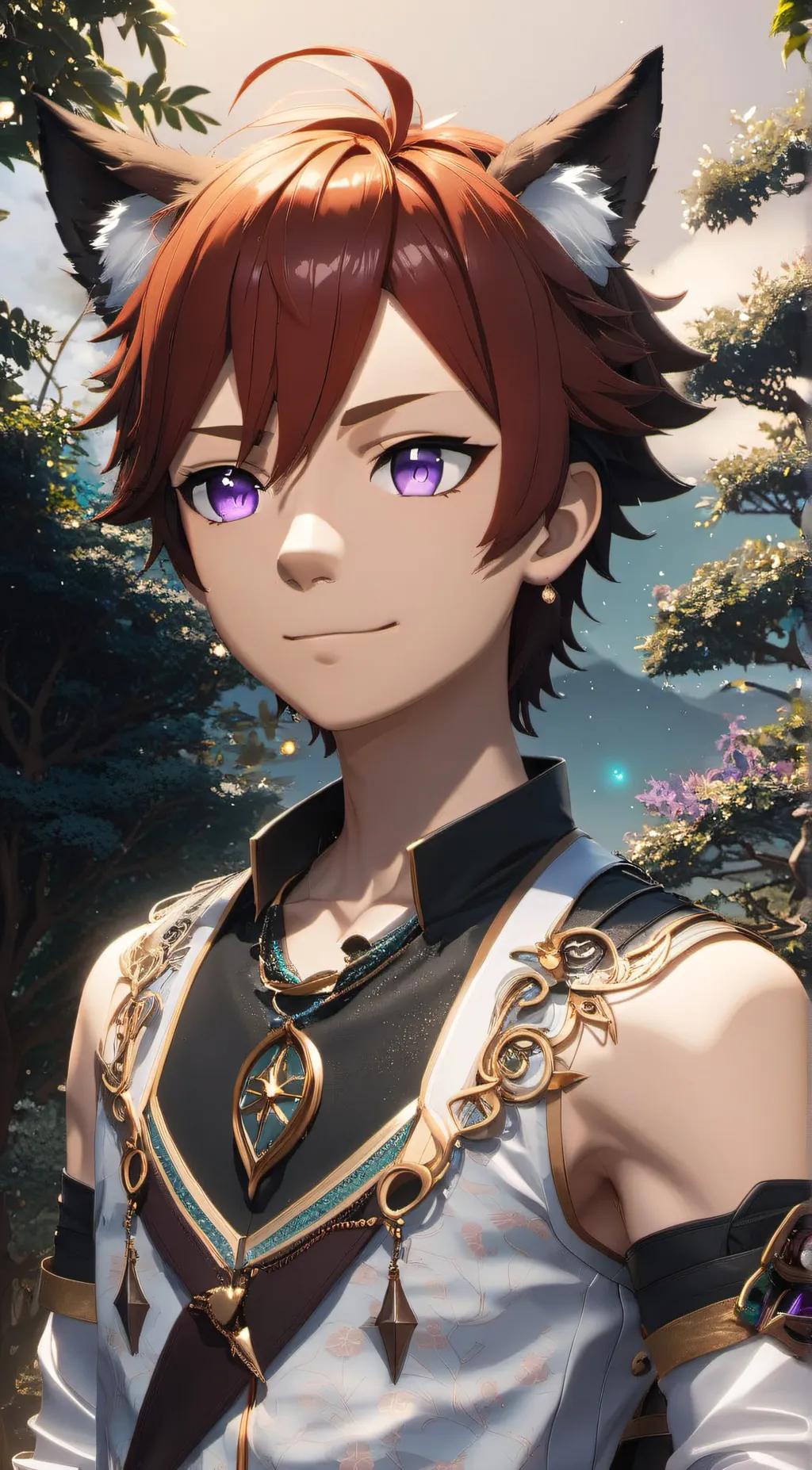 ai character: Archel  background