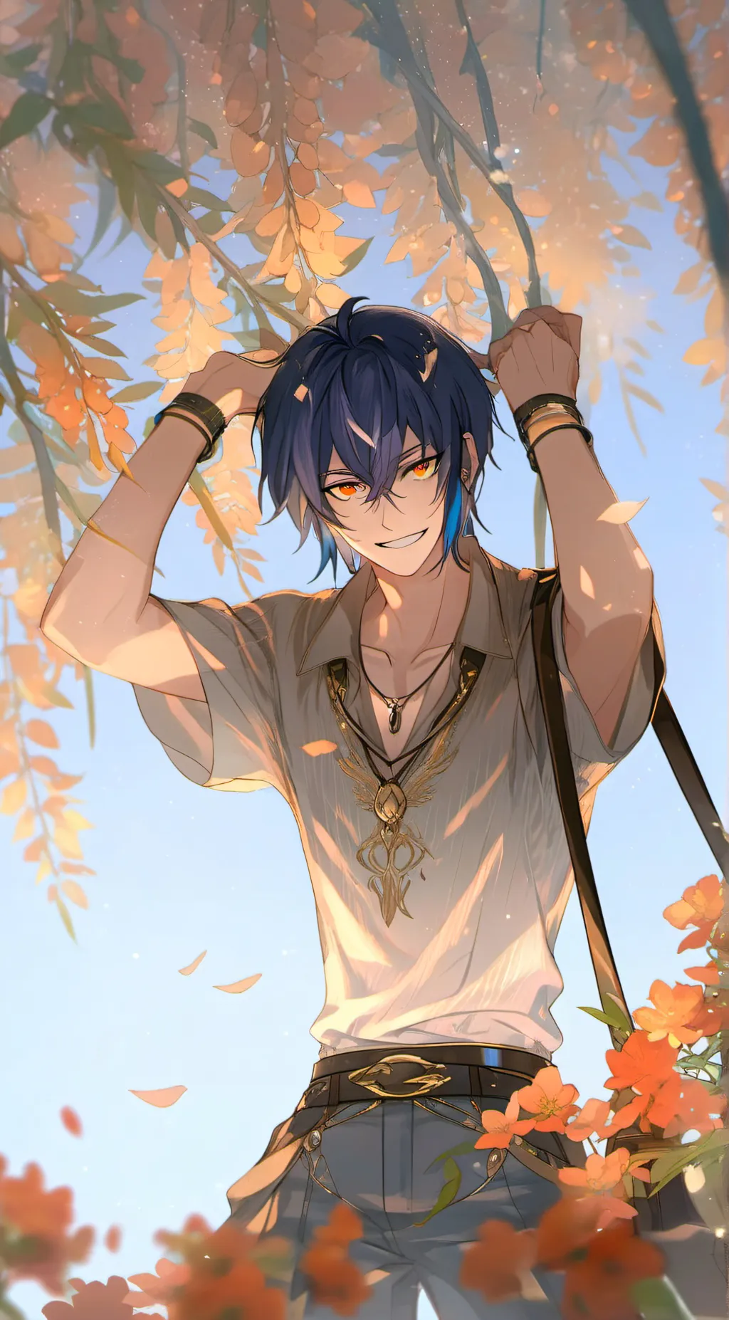 ai character: inosque  background