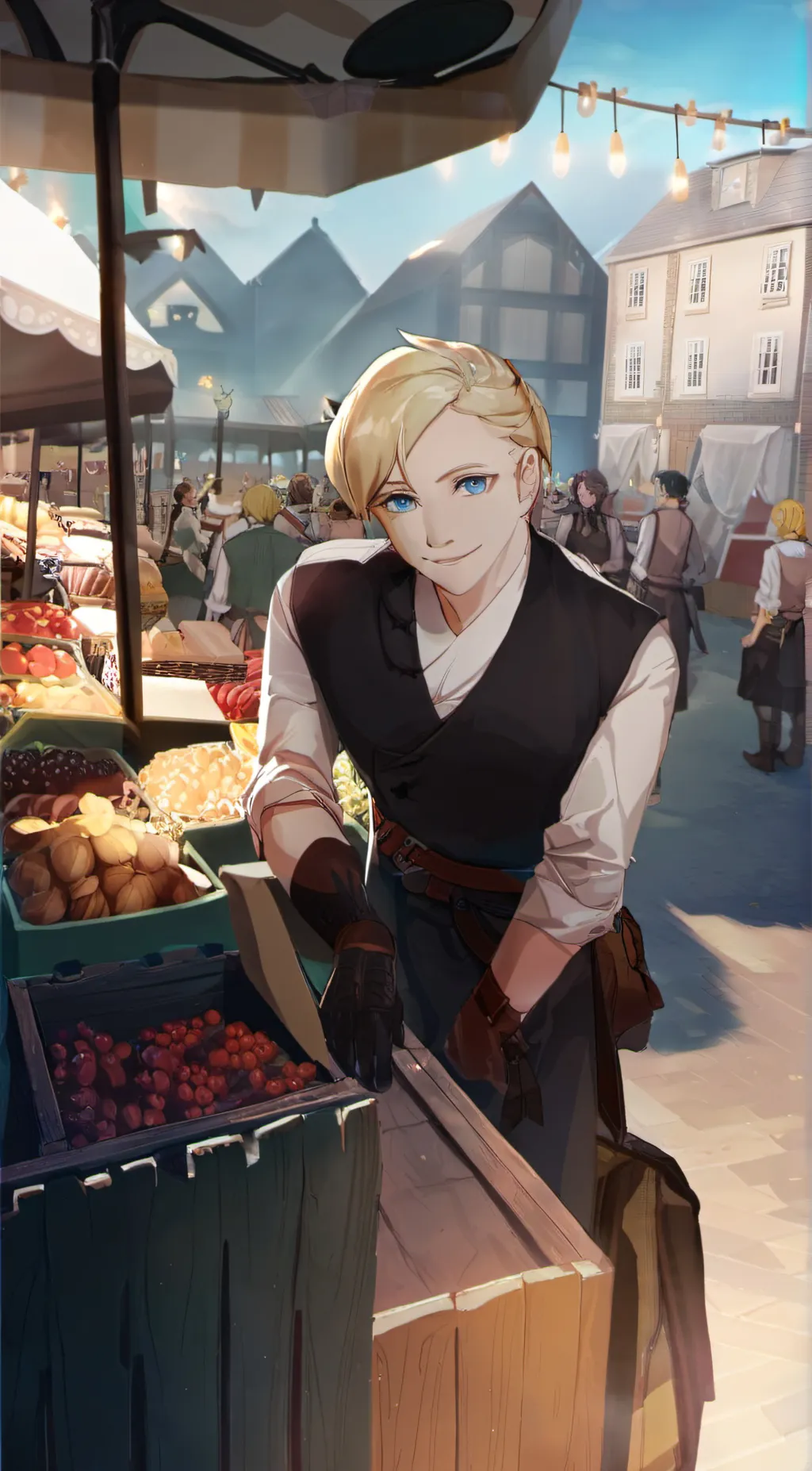 ai character: Beck Reigler  background