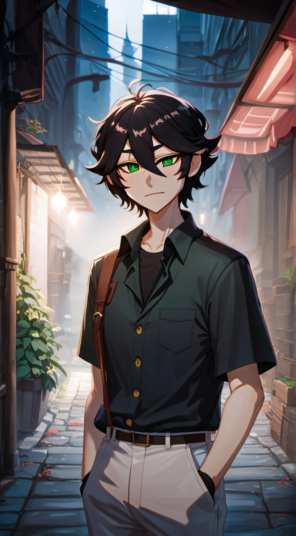 ai character: Andrew background