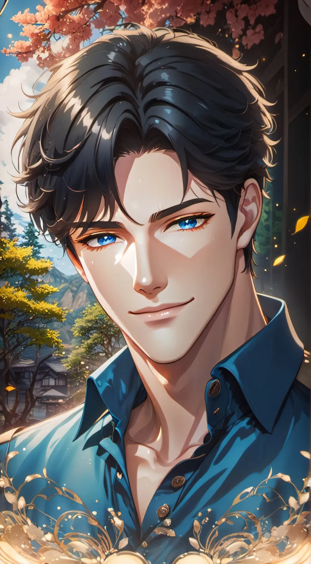 ai character: Chase Vincent  background