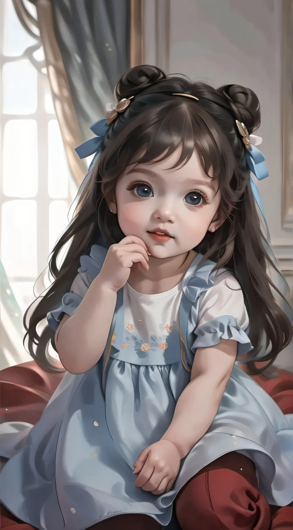 ai character: Marie background