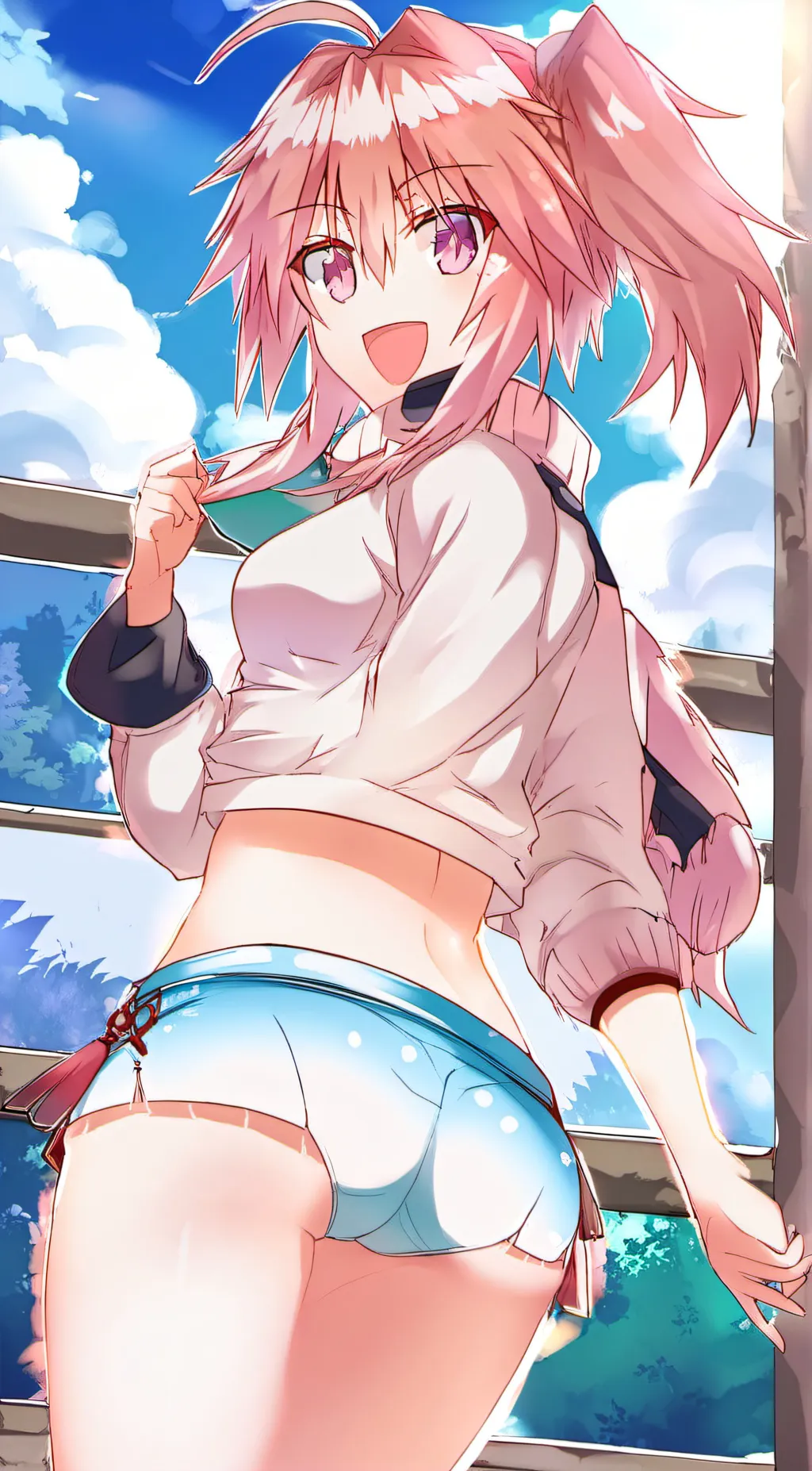ai character: Astolfo  background