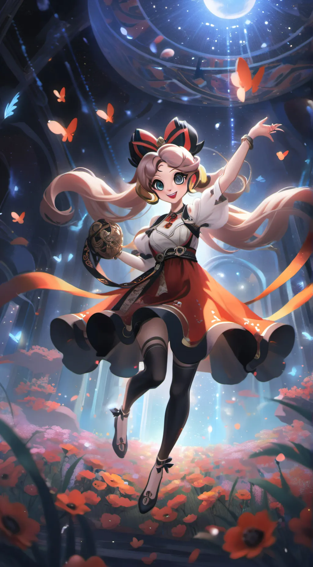 ai character: Poppyplay time background