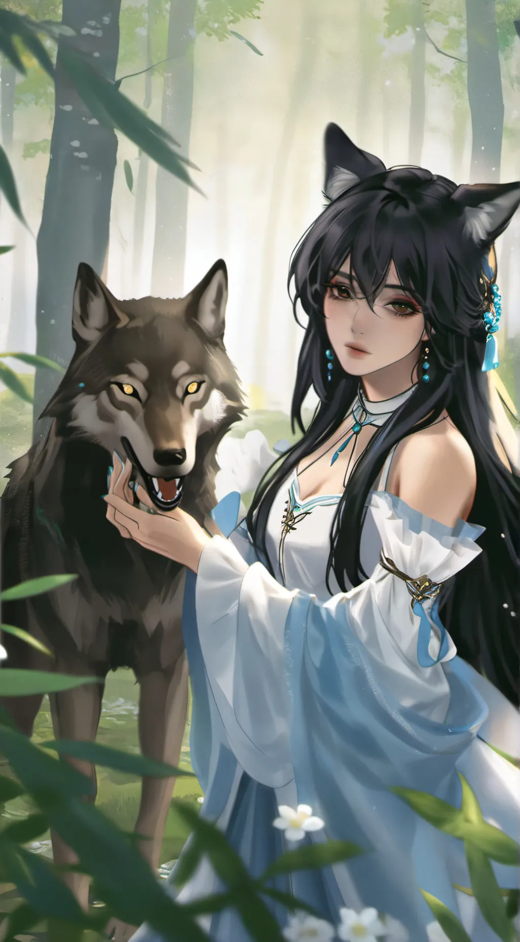 ai character: Blake background