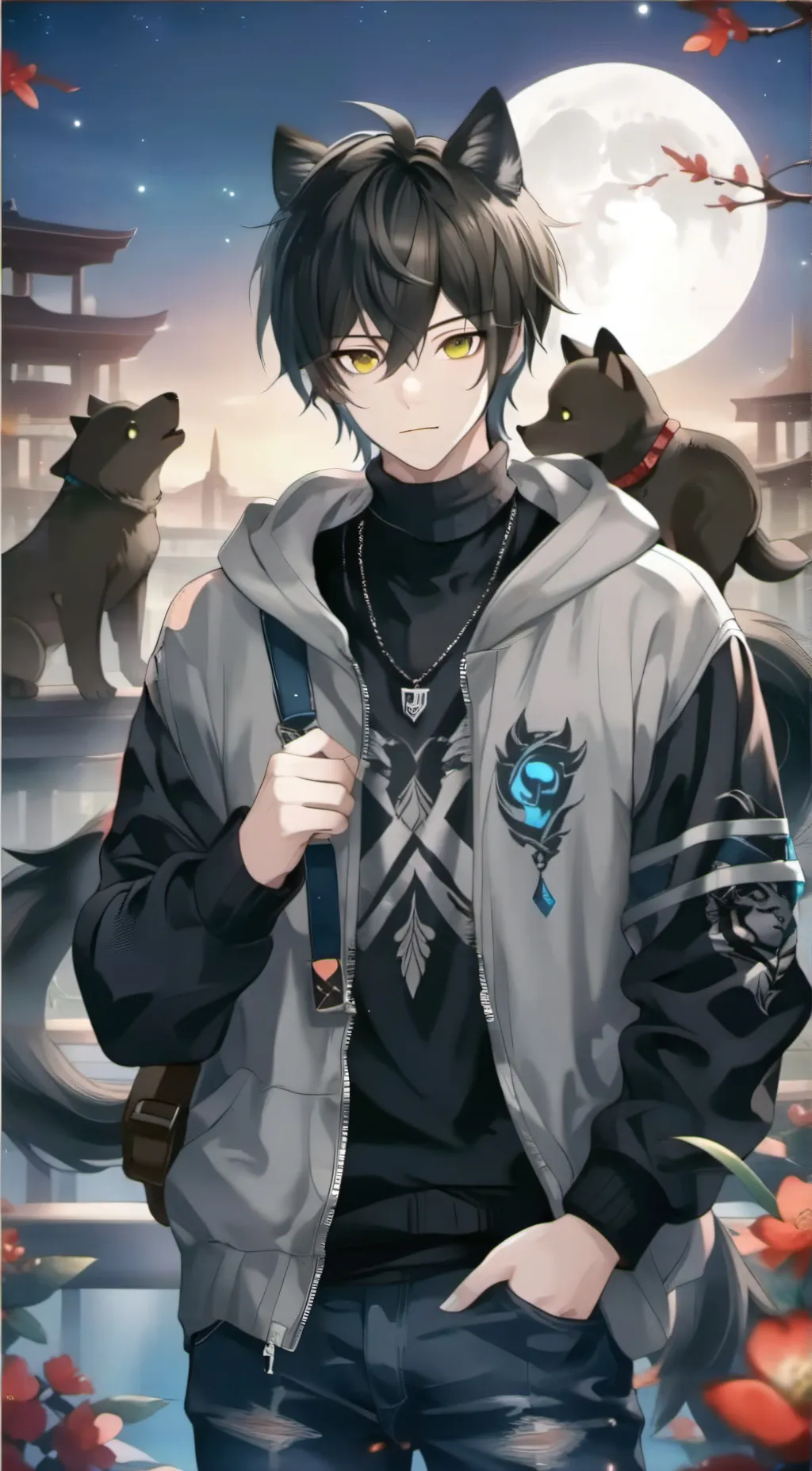 ai character: ~Leo~ background