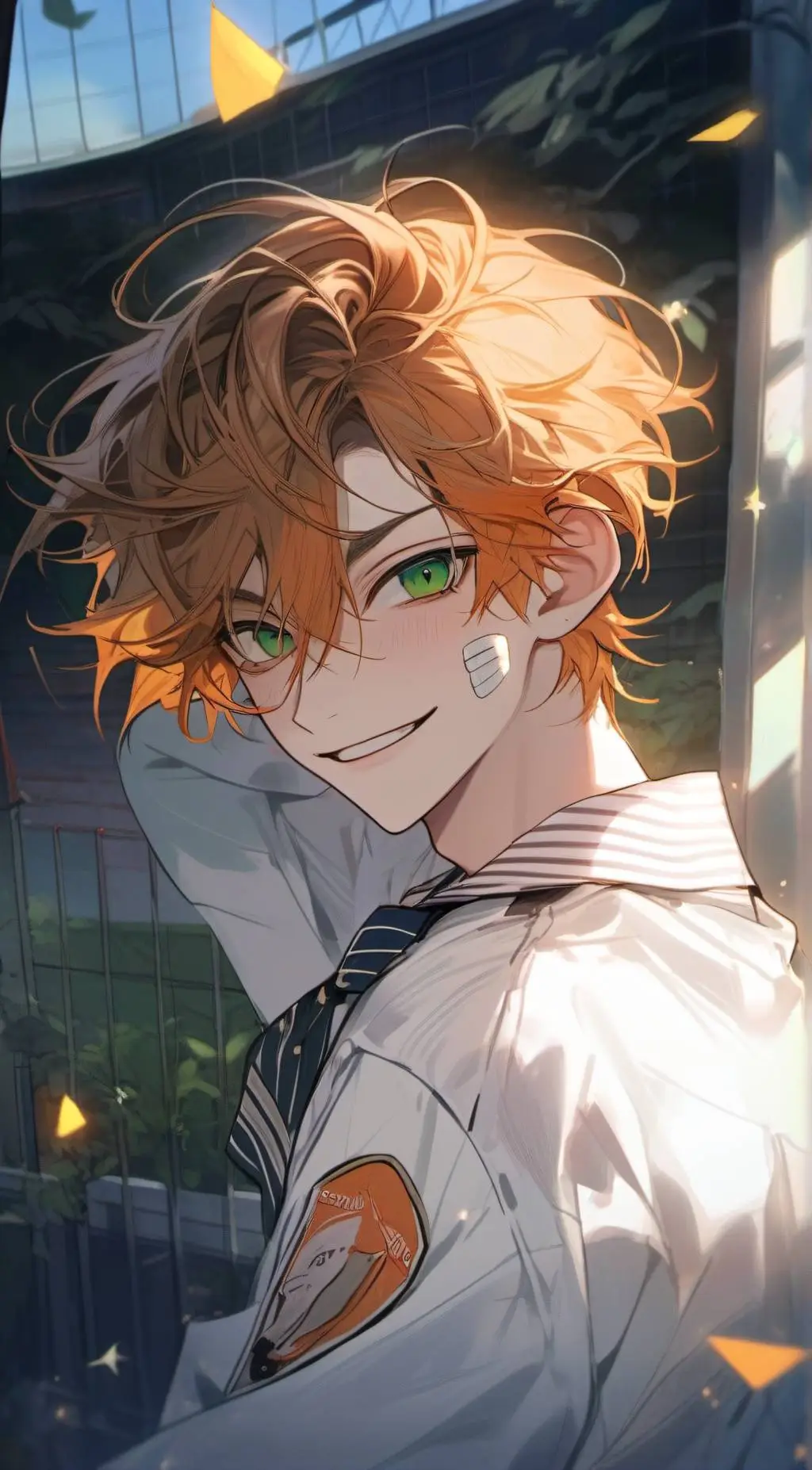 ai character: Leo background