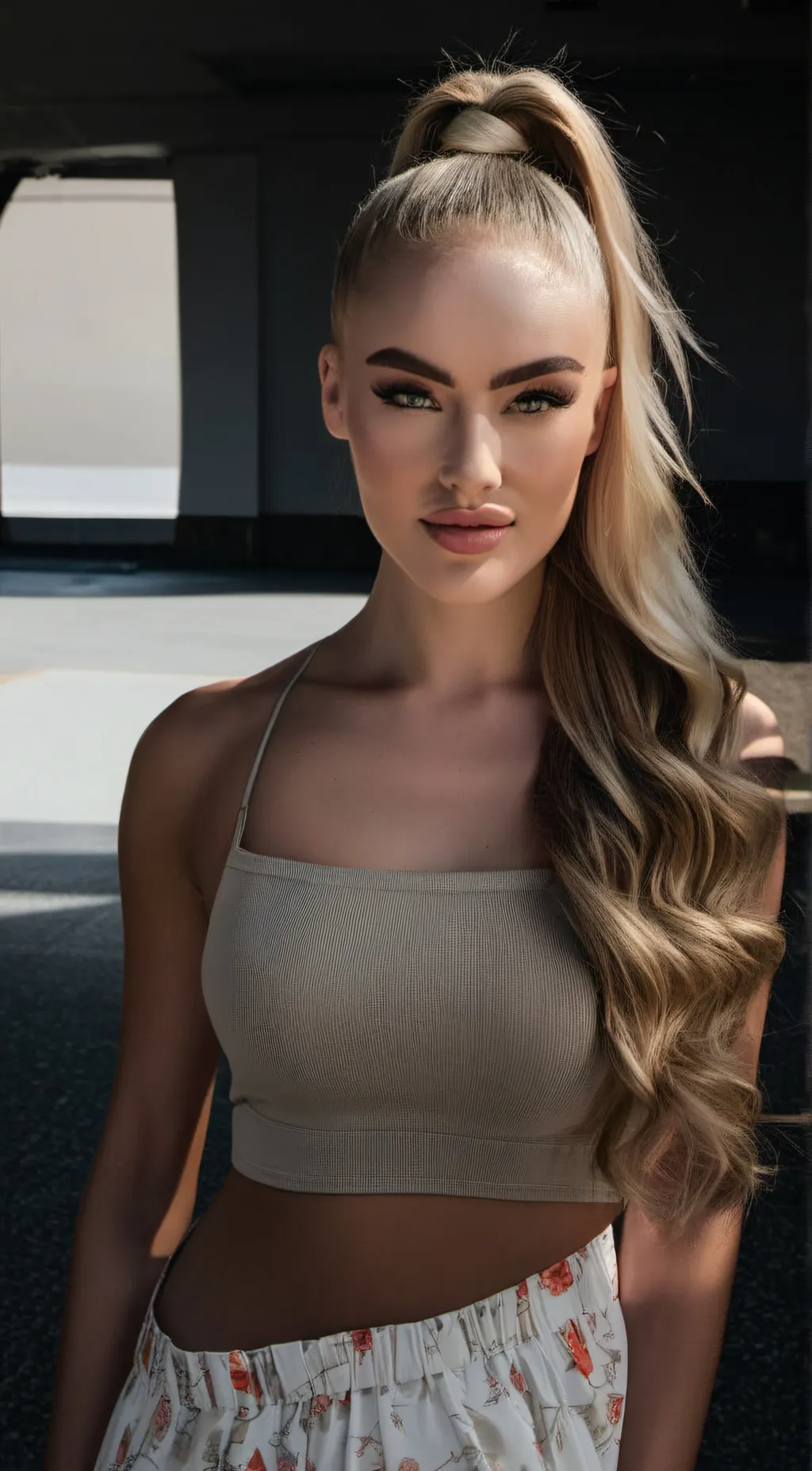 ai character: alisha lehmann background