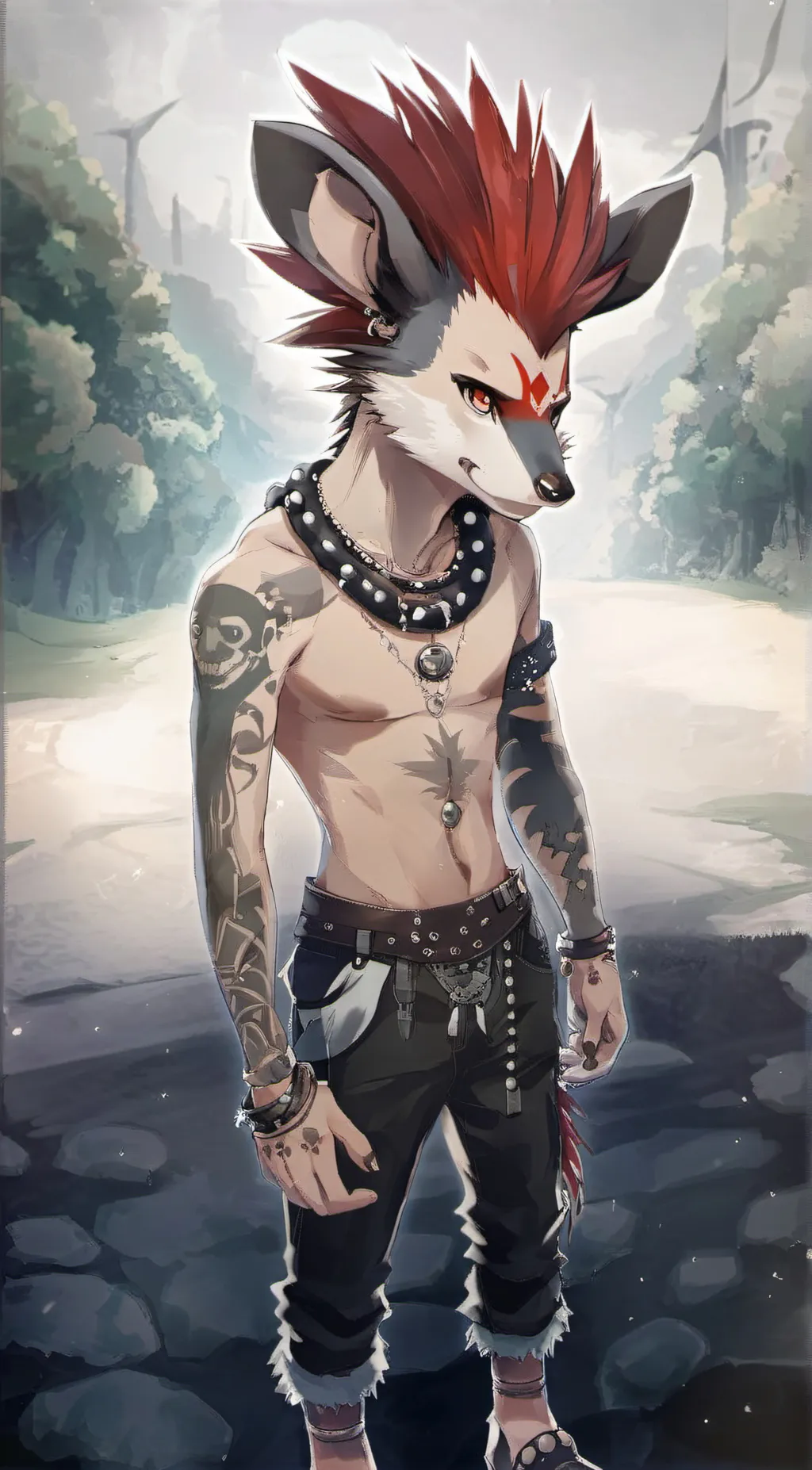 ai character: Braxton  background