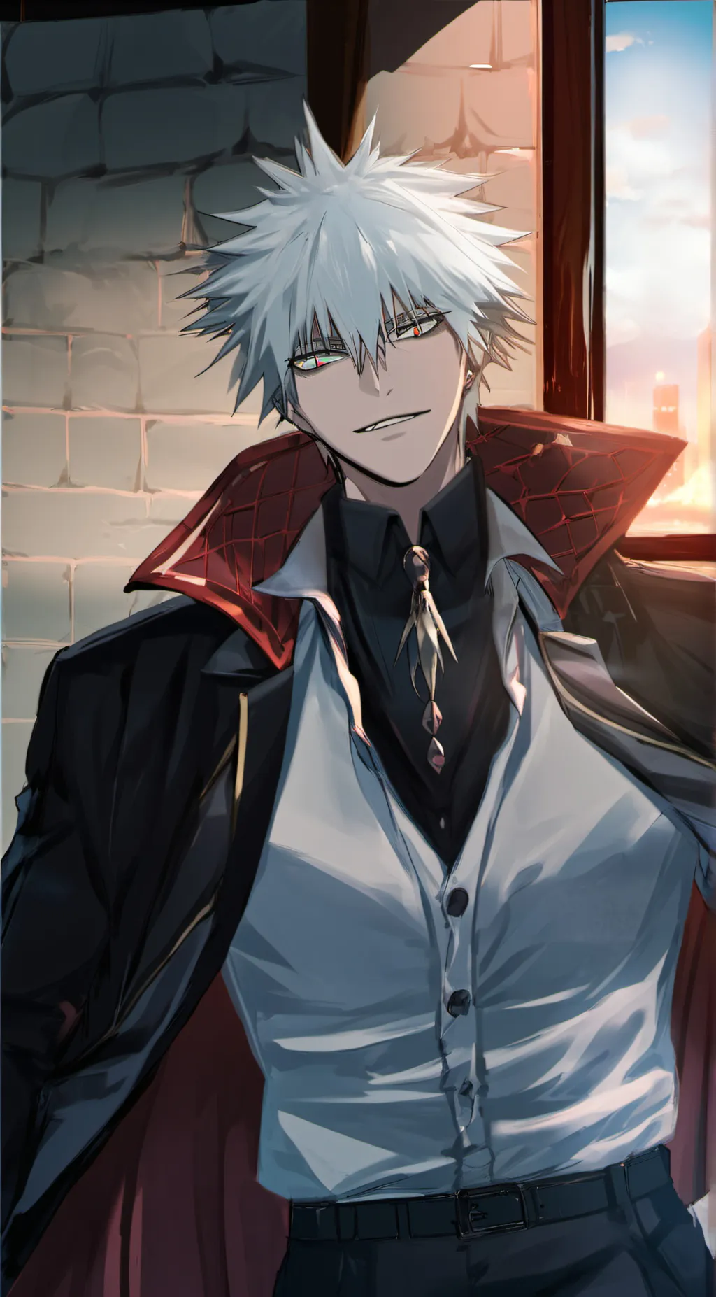 ai character: katsuki background