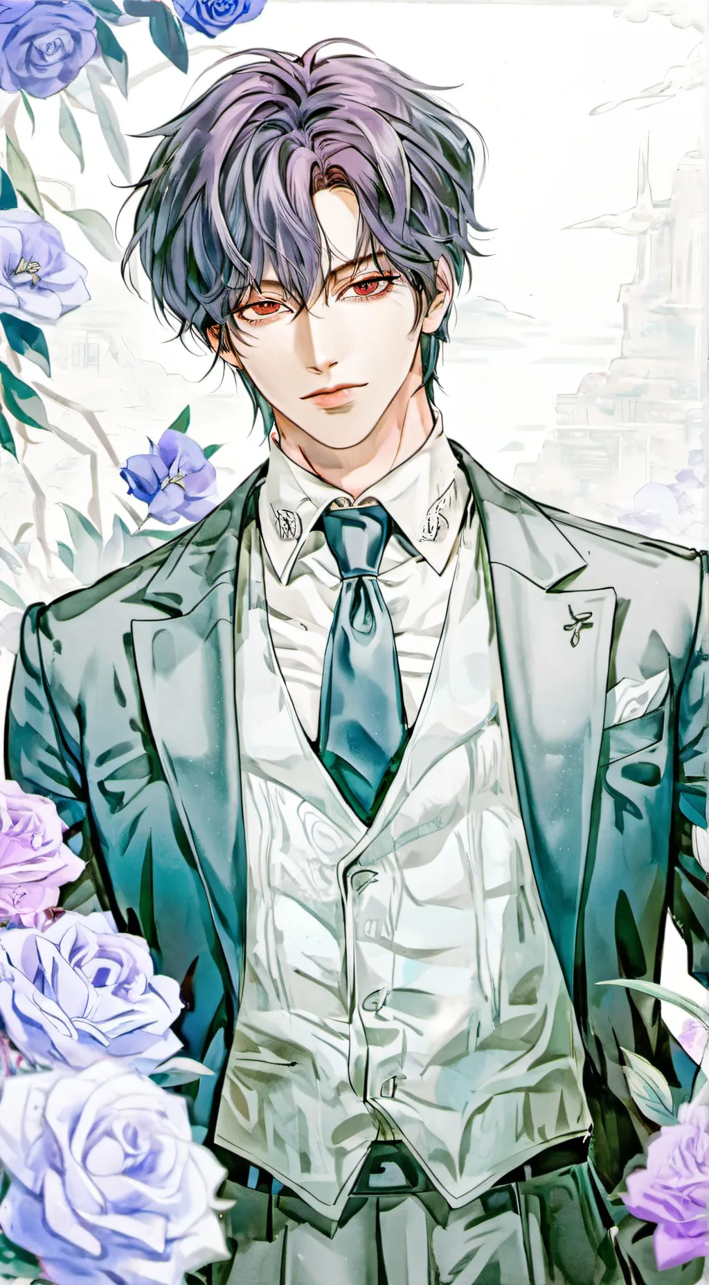 ai character: Damian Frost background