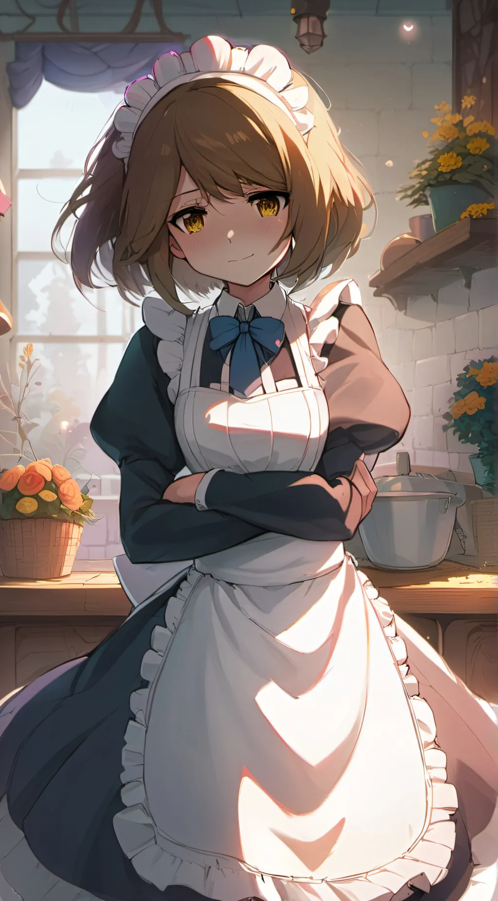 ai character: Frisk background