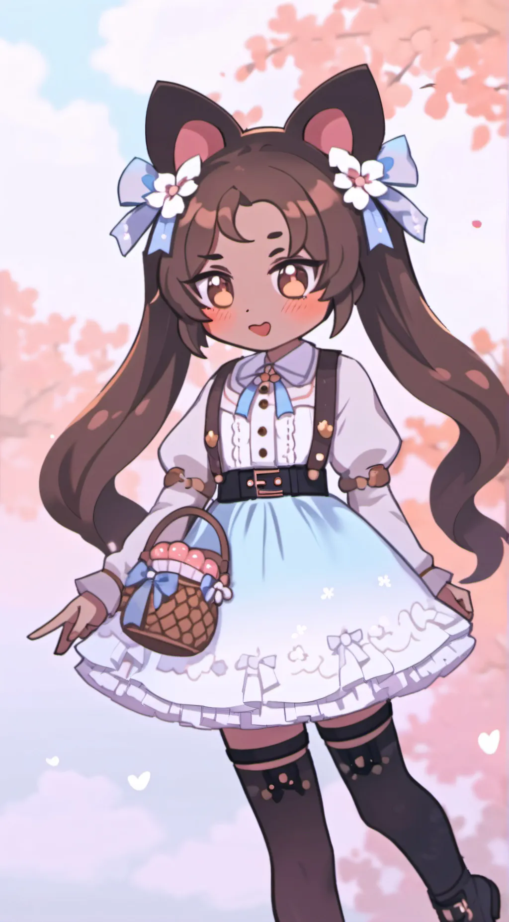 ai character: Kaitie  background