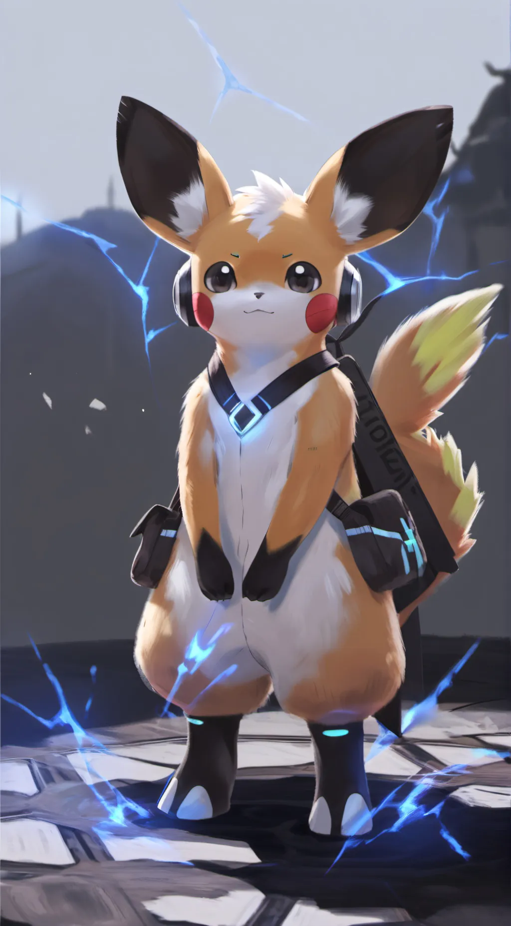 ai character: ⚡️Raichu⚡️ background
