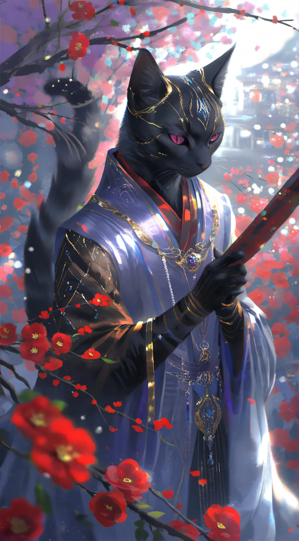 ai character: Cat Nap  background