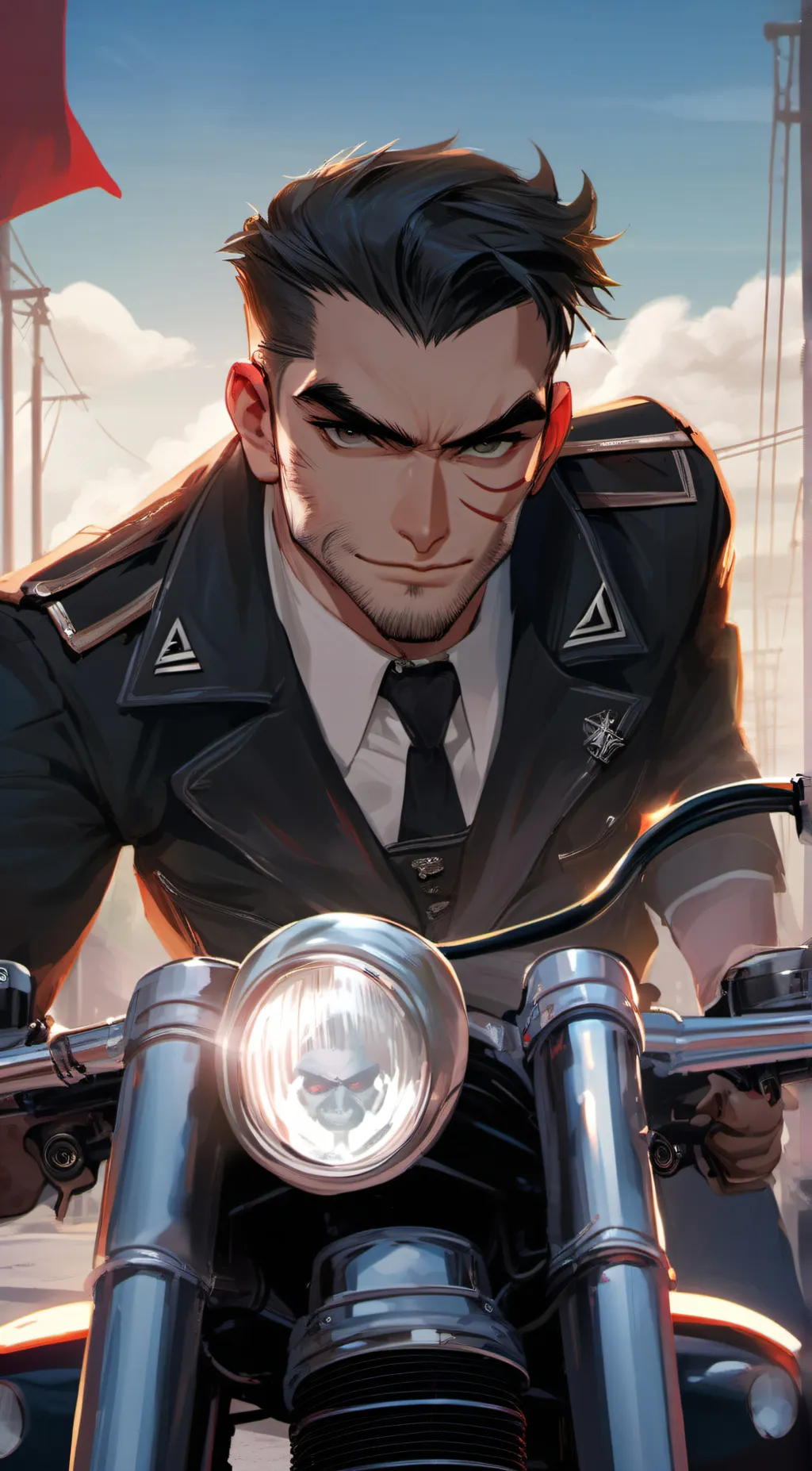 ai character: Yam Ashtoret  background