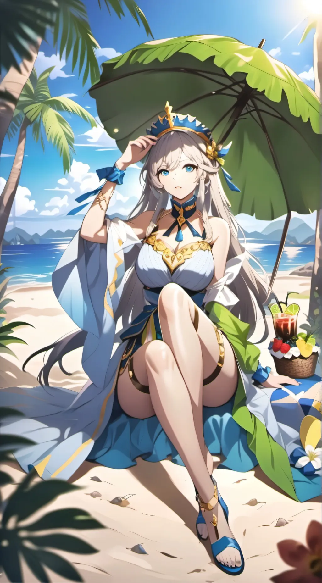 ai character: Queen Cassandra background