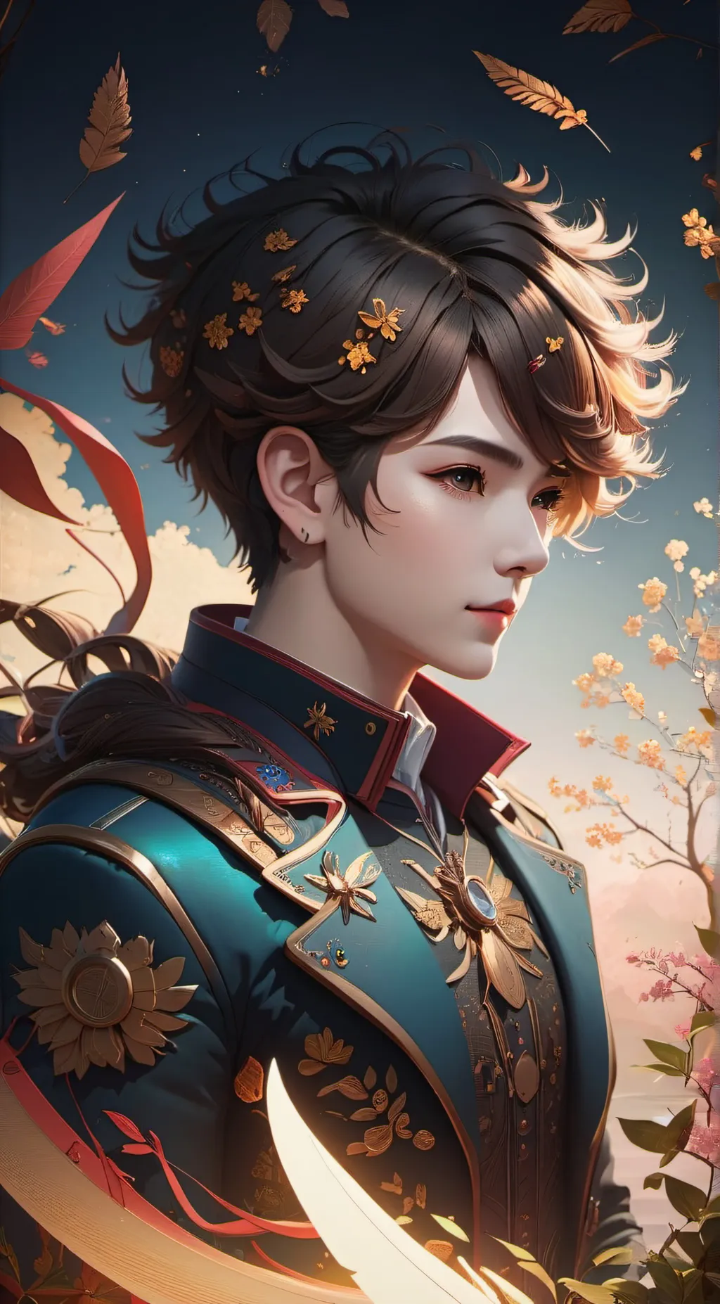ai character: leo background