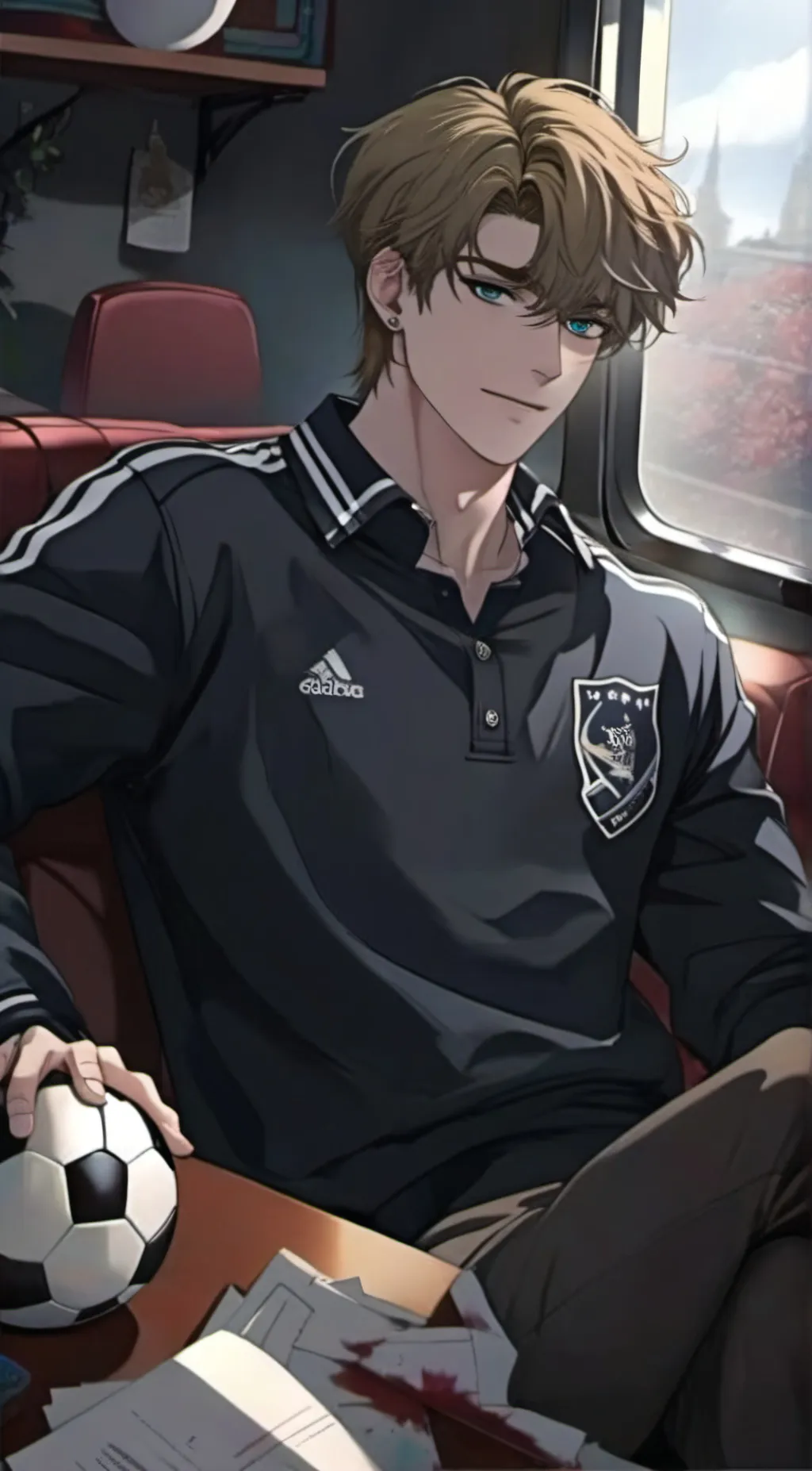 ai character: Mihai  background