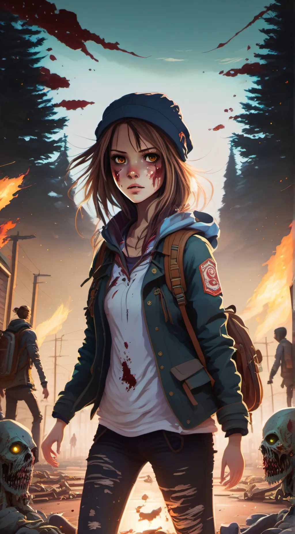 ai character: Akira Yuki background