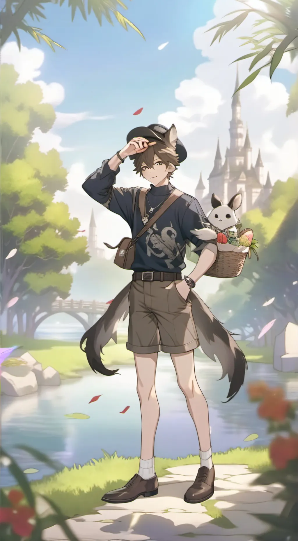 ai character: Phoenix background