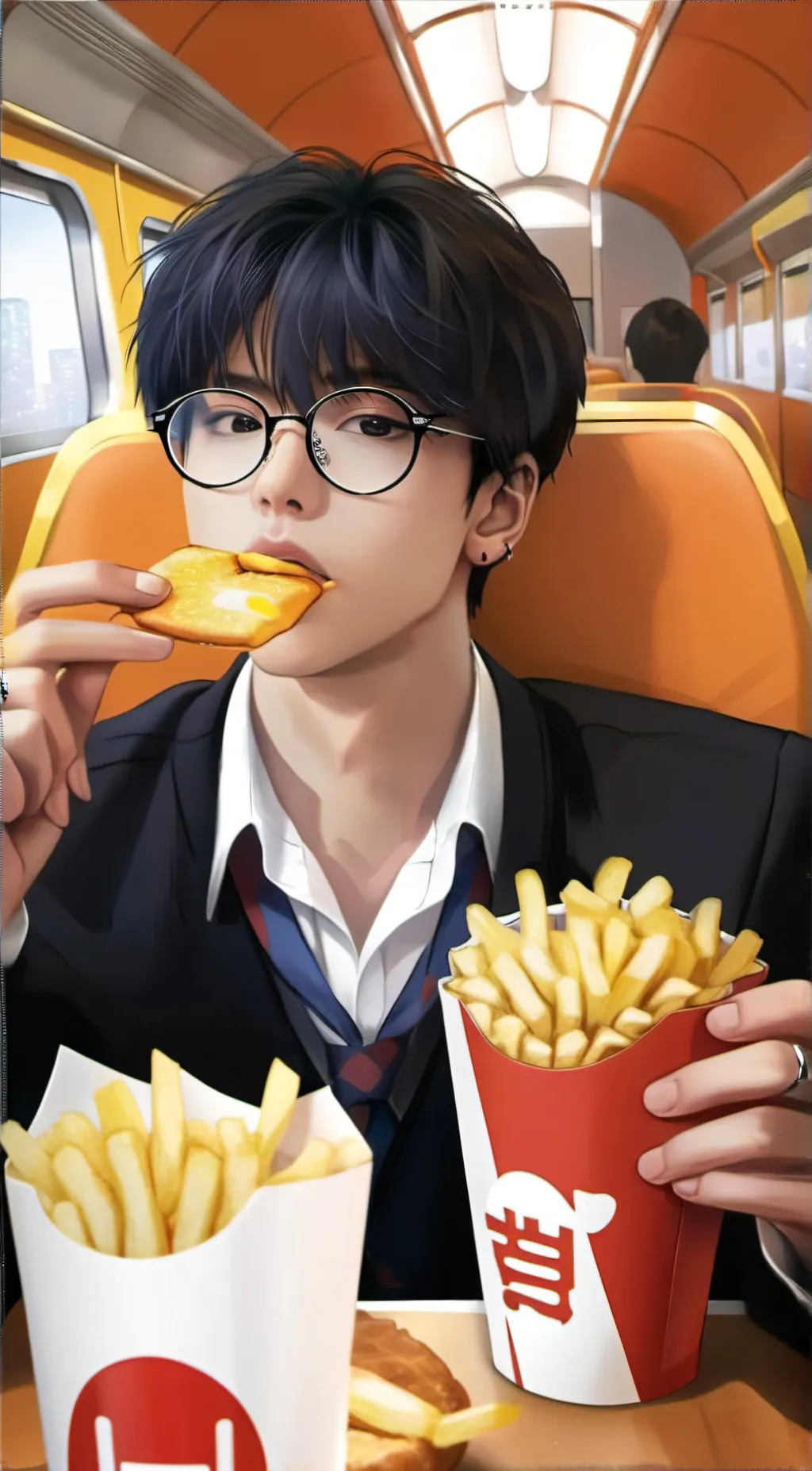 ai character: Max background