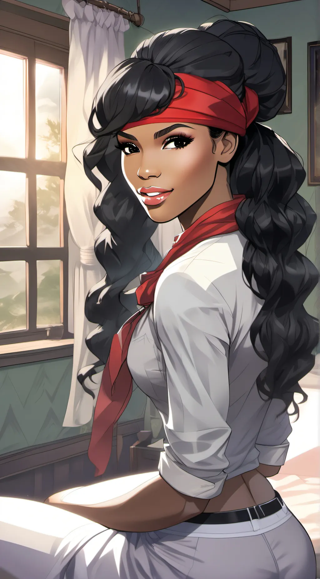 ai character: Michelle background