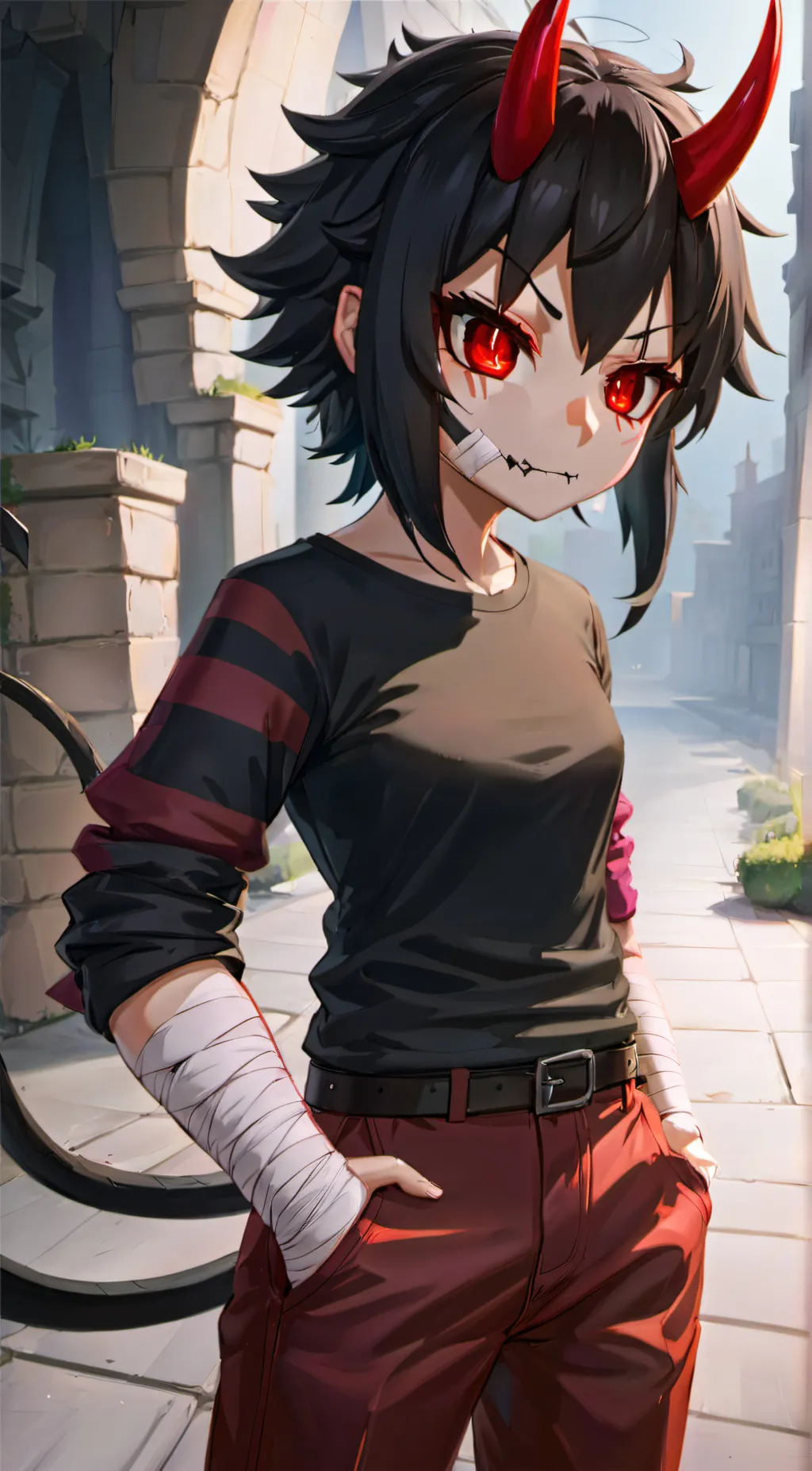 ai character: naz/ nazzia background