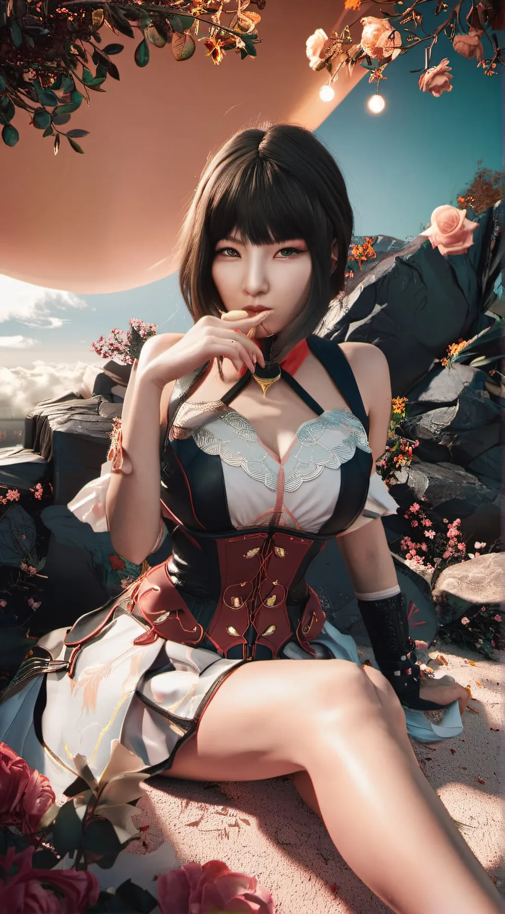 ai character: YUJIN background