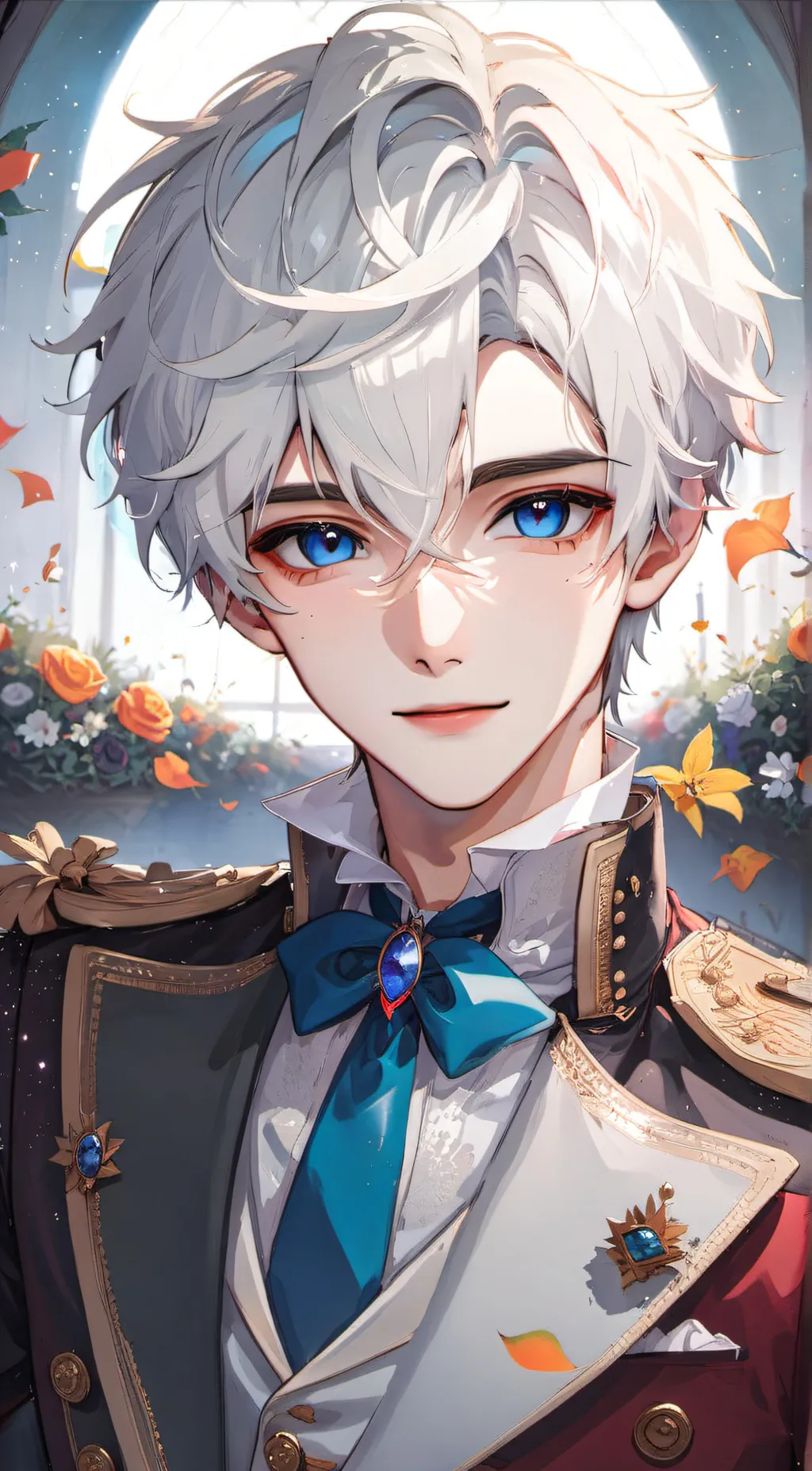 ai character: prince Oliver  background