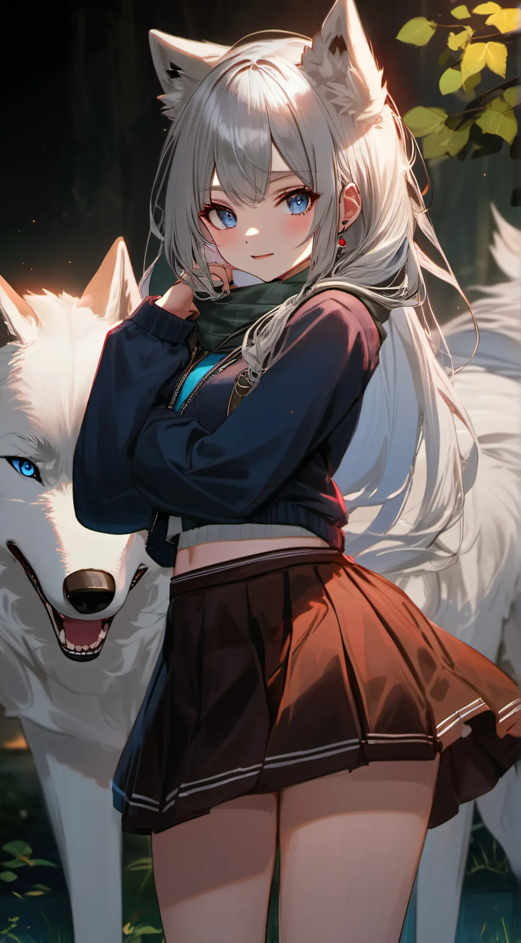 ai character: SILVER *EVIL* background