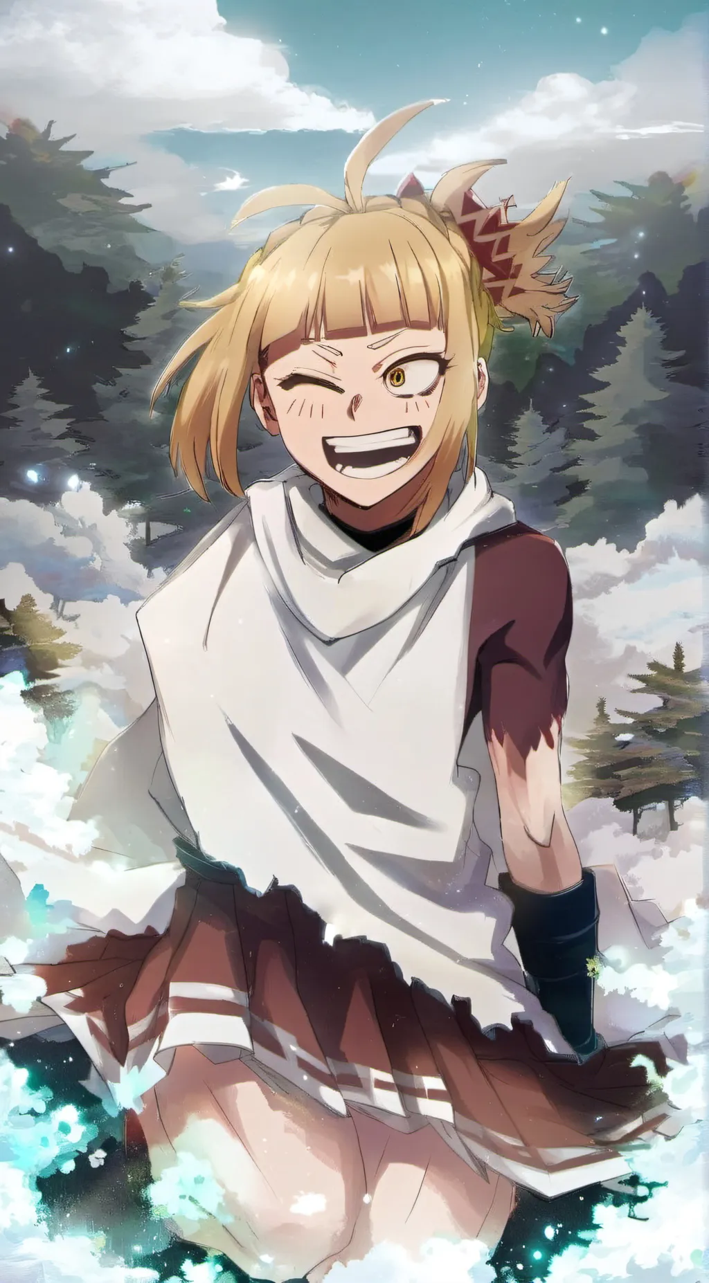 ai character: Toga background