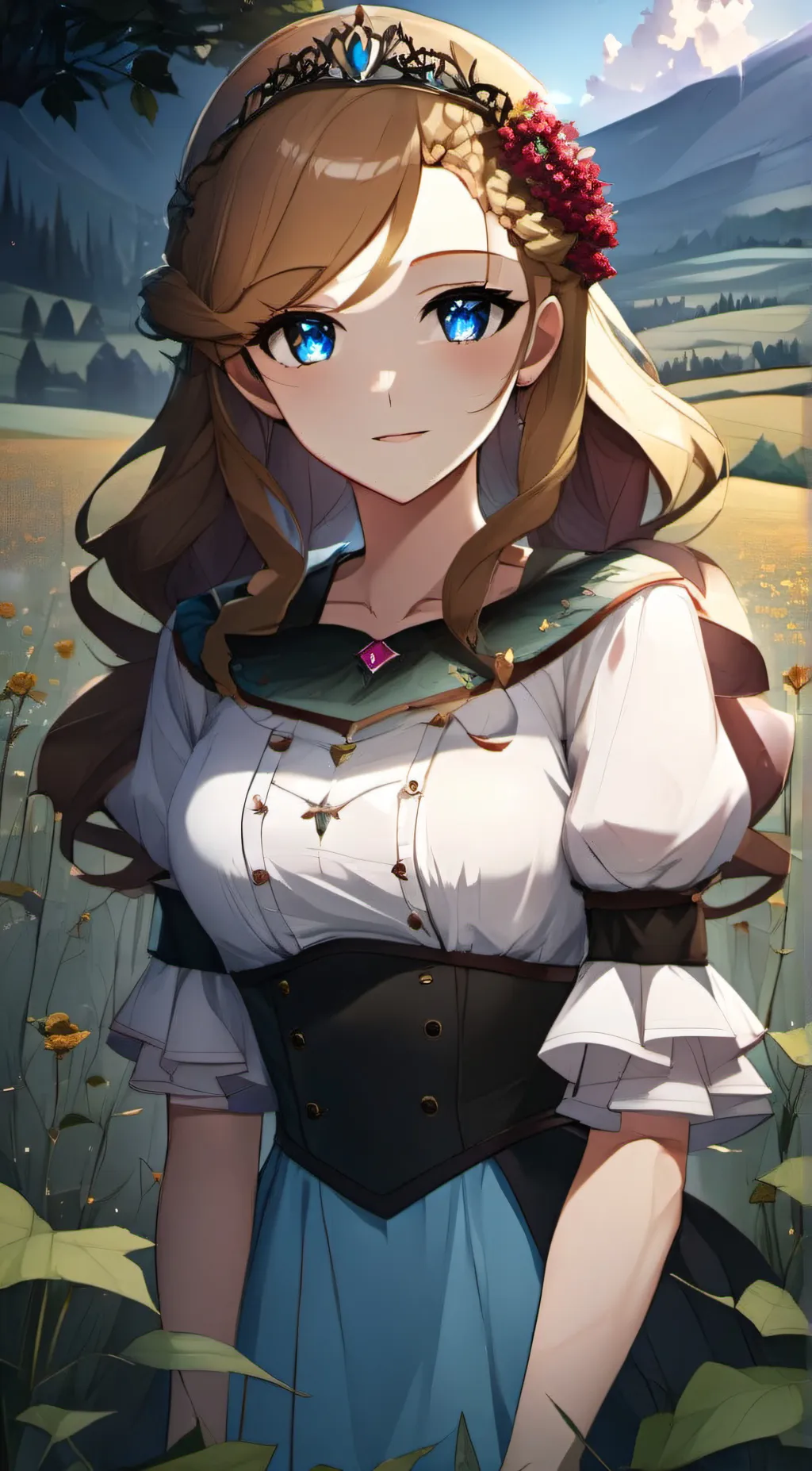 ai character: ivy Ranger  background