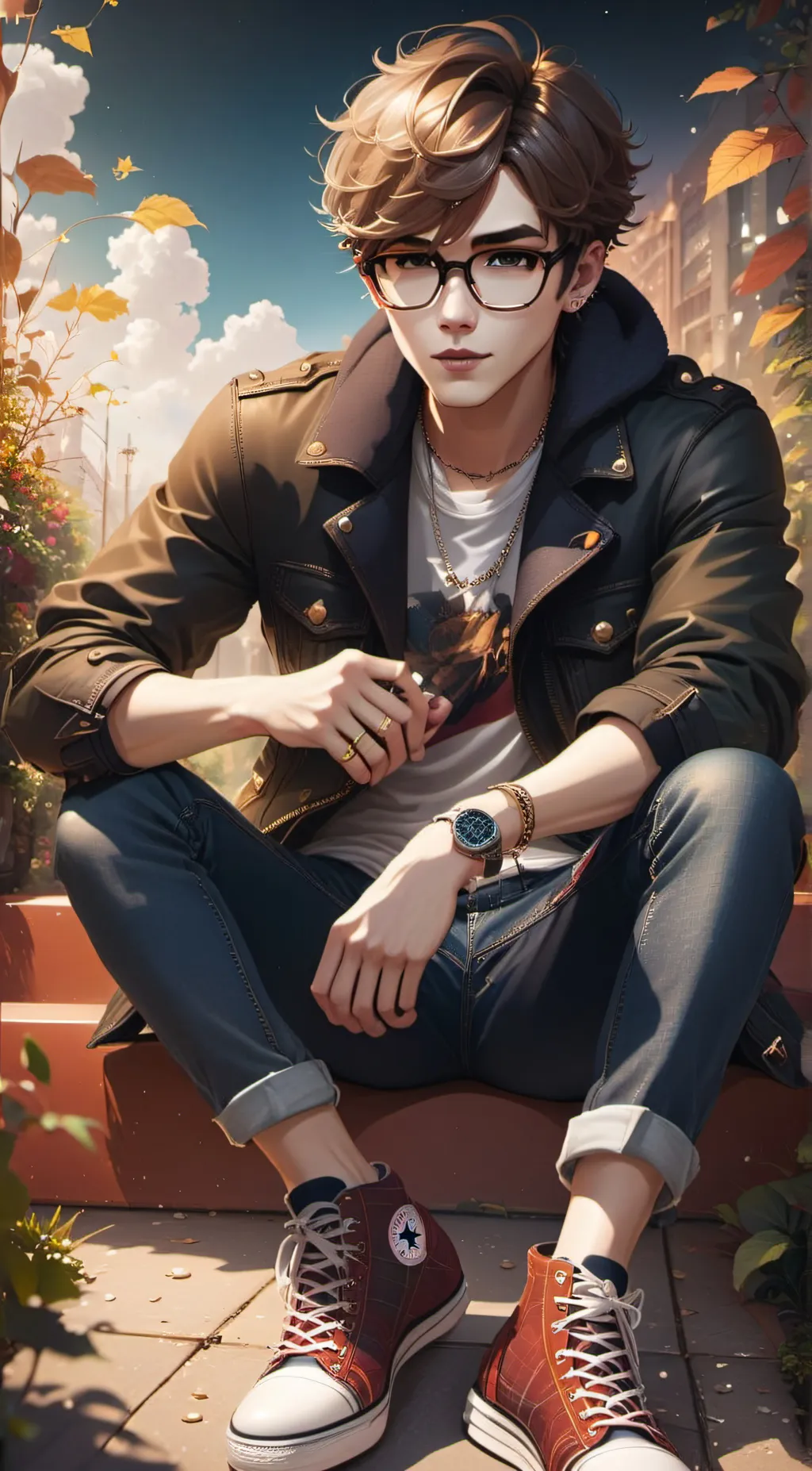 ai character: Sammy background