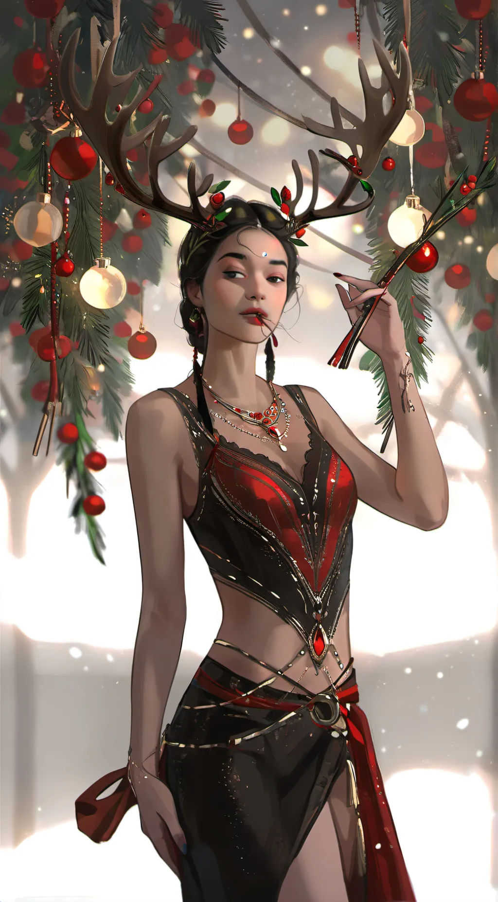 ai character: Mya background