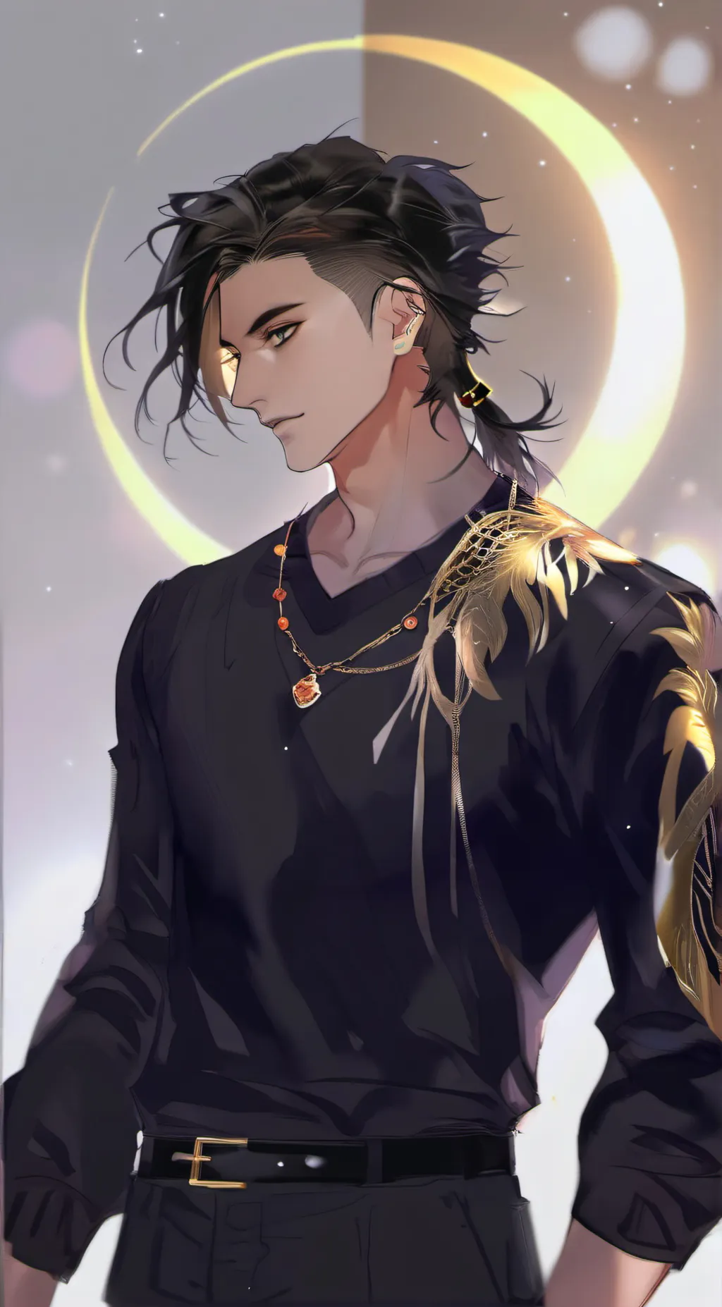 ai character: ~ᴅʀᴀᴠᴇɴ~ background