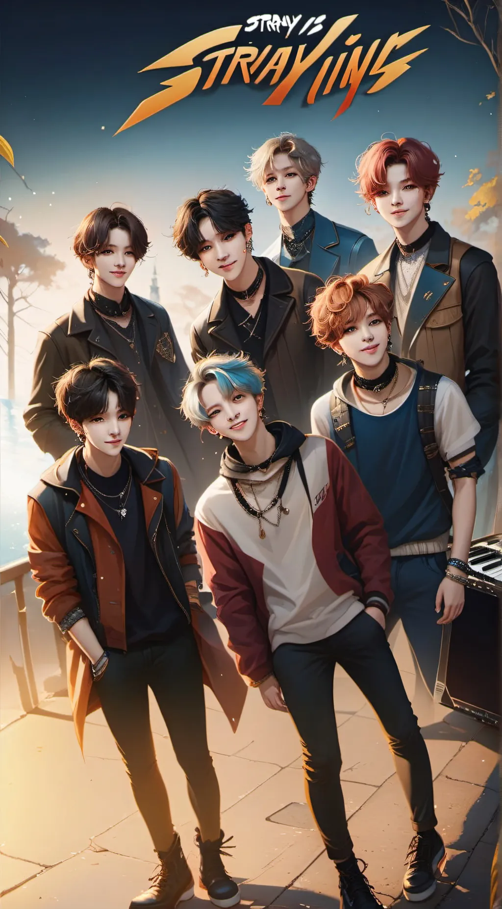 ai character: SKZ background